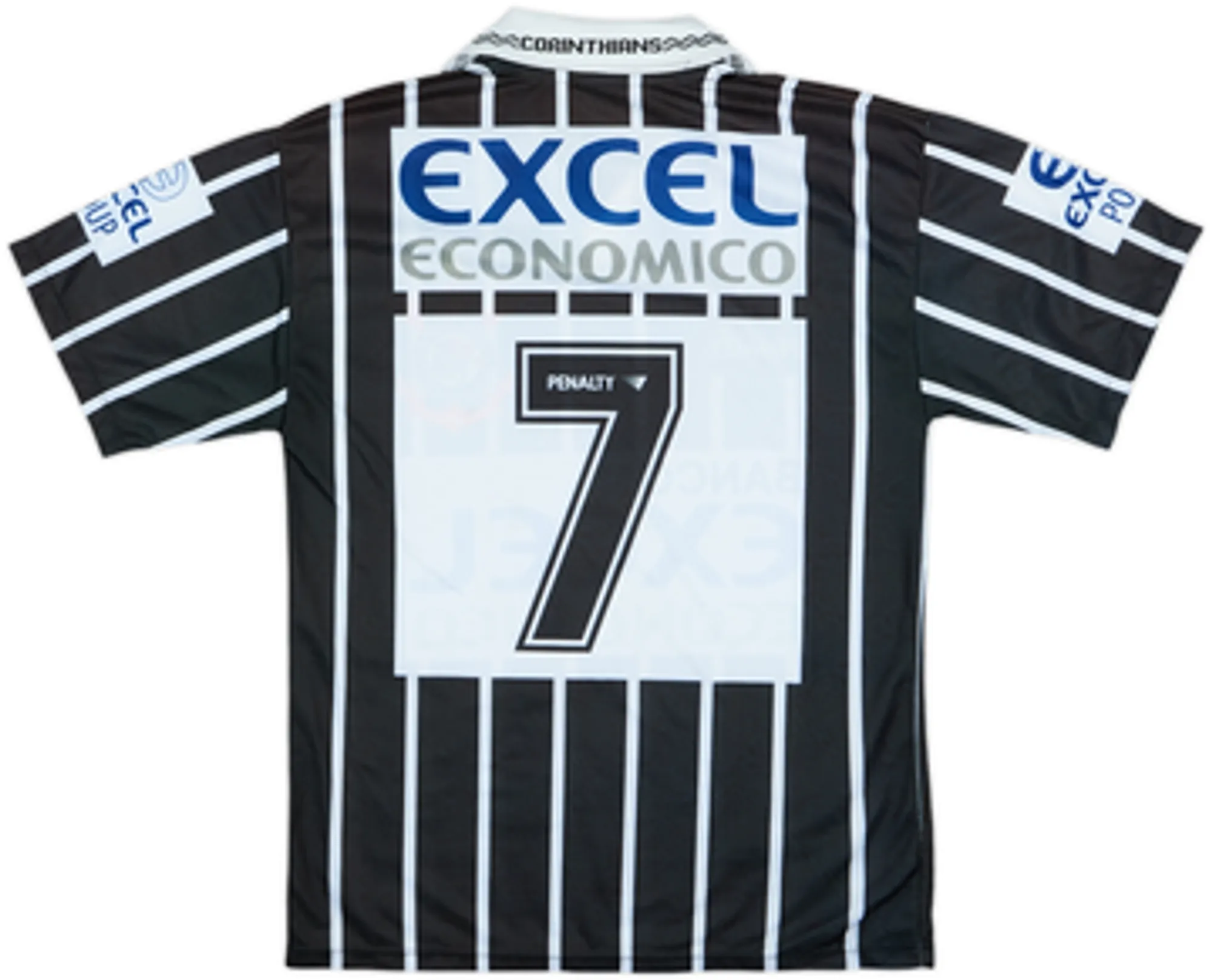 1997 Corinthians Away Shirt #7 - 9/10 - (M)