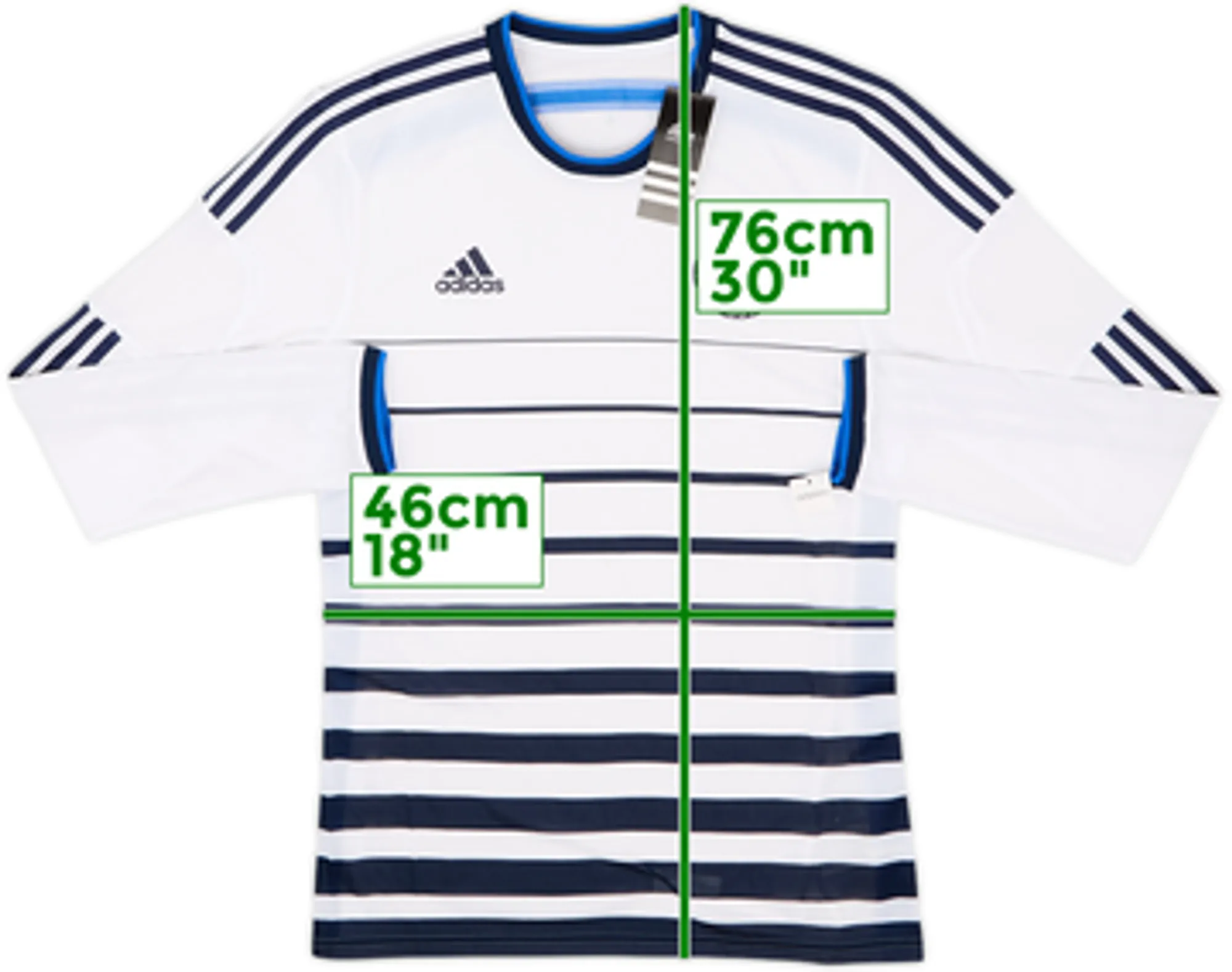 2014-15 Denmark Player Issue Away L/S Shirt (L)