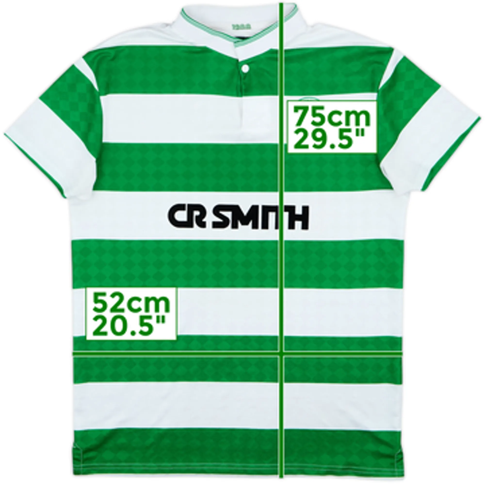 2010s Celtic Retro '1987-89 Home' Shirt - 9/10 - (L)