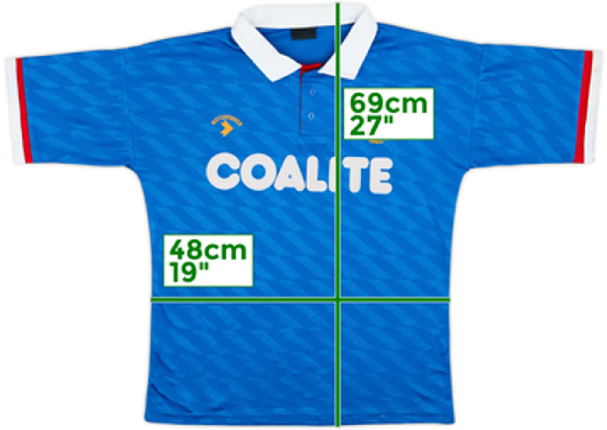 1990-92 Chesterfield Home Shirt - 9/10 - (M)