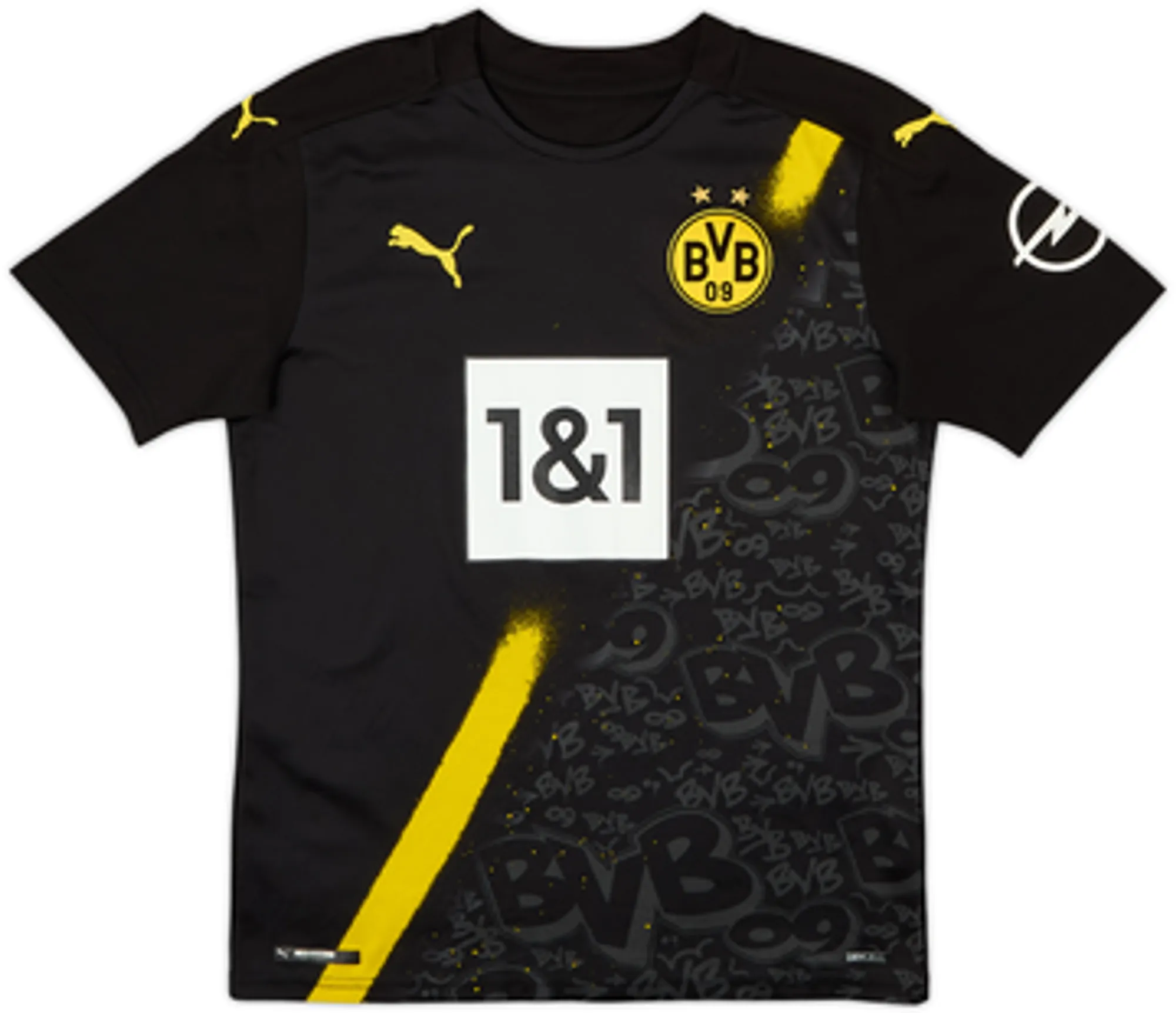 2020-21 Borussia Dortmund Away Shirt Haaland #9 - 6/10 - (S)