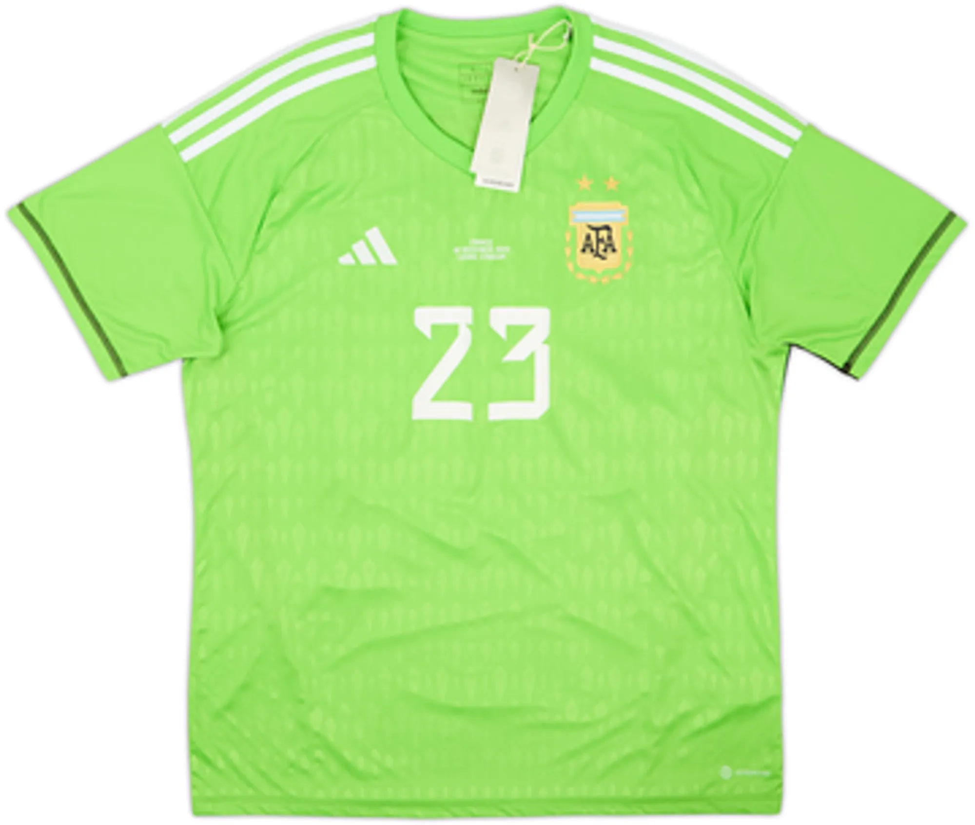 2022-23 Argentina 'vs France' GK Shirt E.Martinez #23 (L)