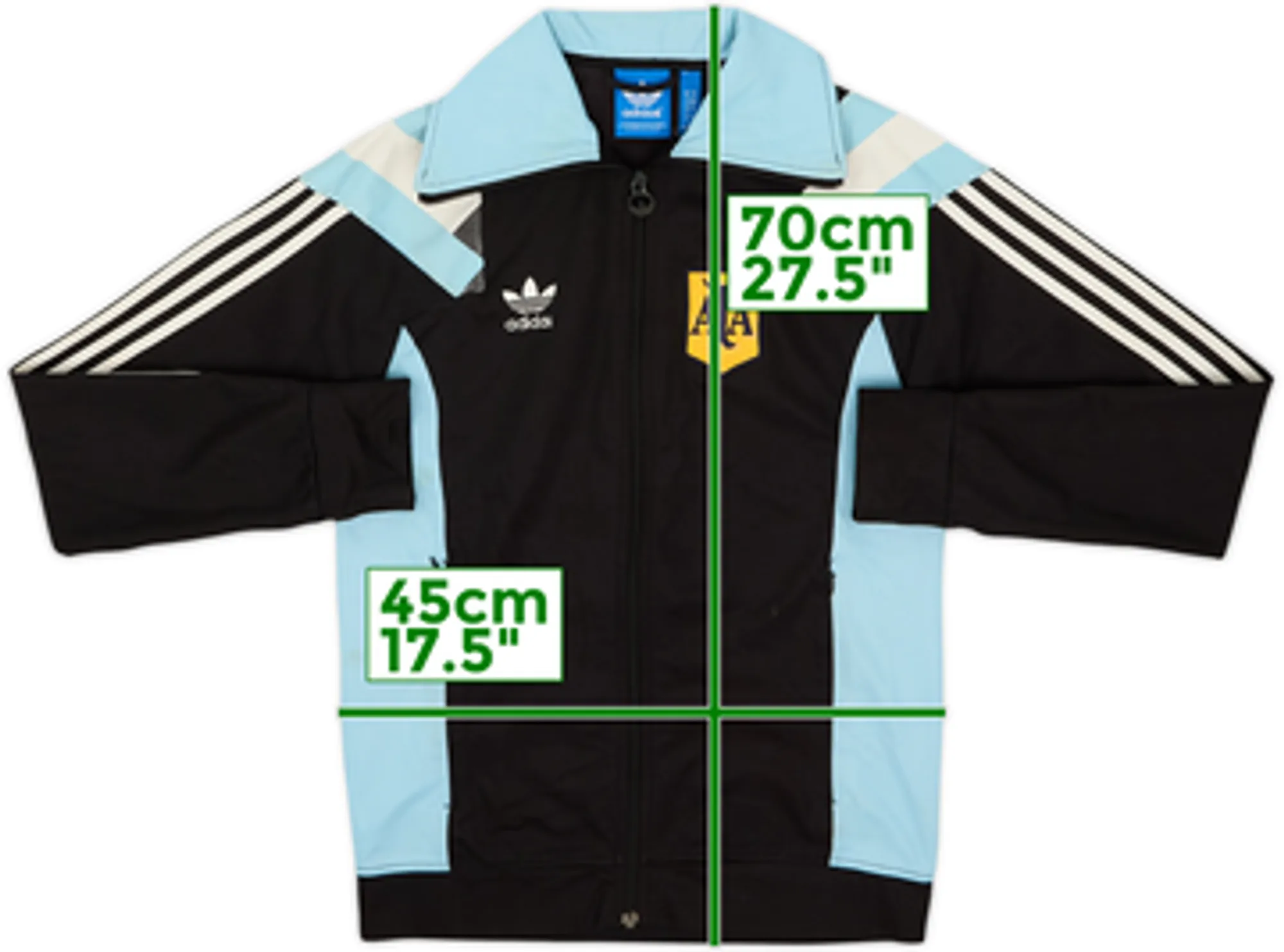 2013-14 Argentina adidas Originals Track Jacket - 7/10 - (S)