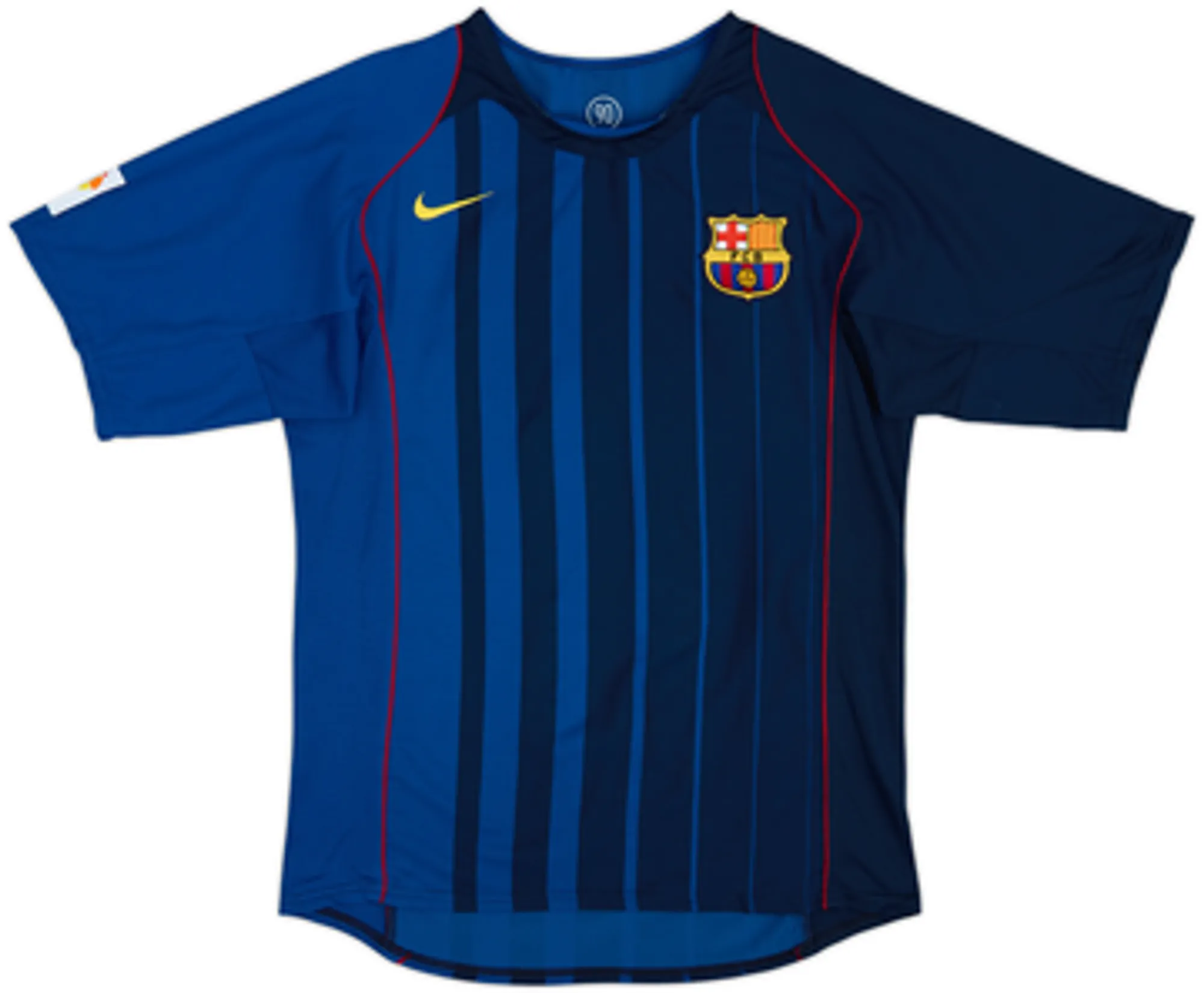 2004-05 Barcelona Away Shirt Ronaldinho #10 - 9/10 - (M)