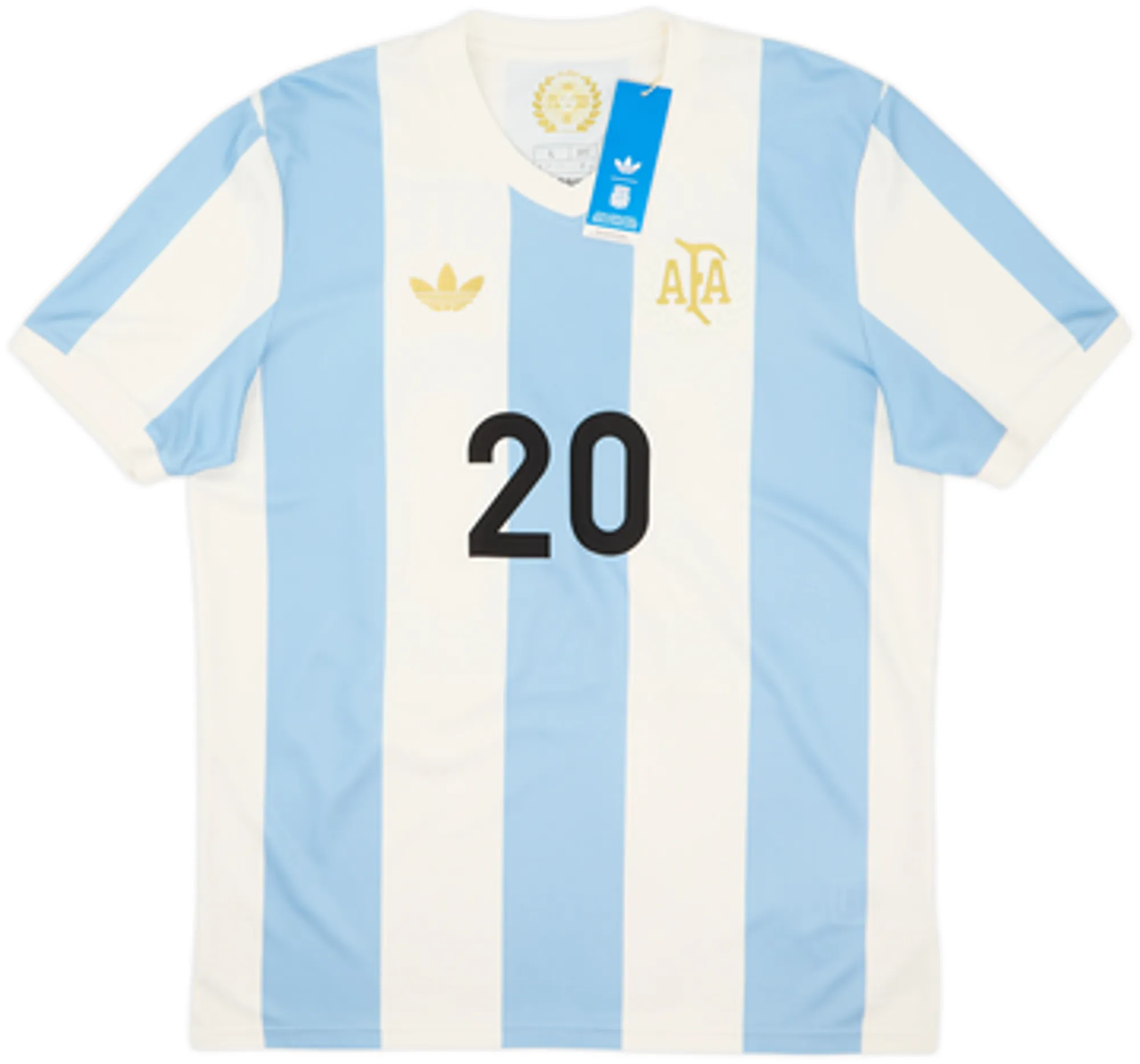 2024-25 Argentina Anniversary Shirt Mac Allister #20 (L)
