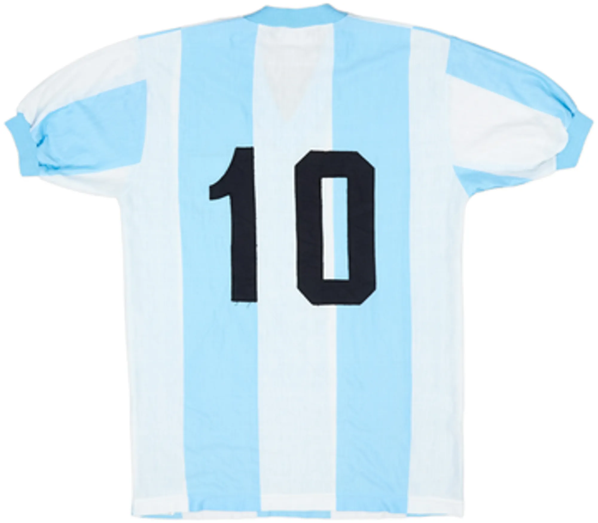 1984-86 Argentina Home Shirt #10 - 9/10 - (L)