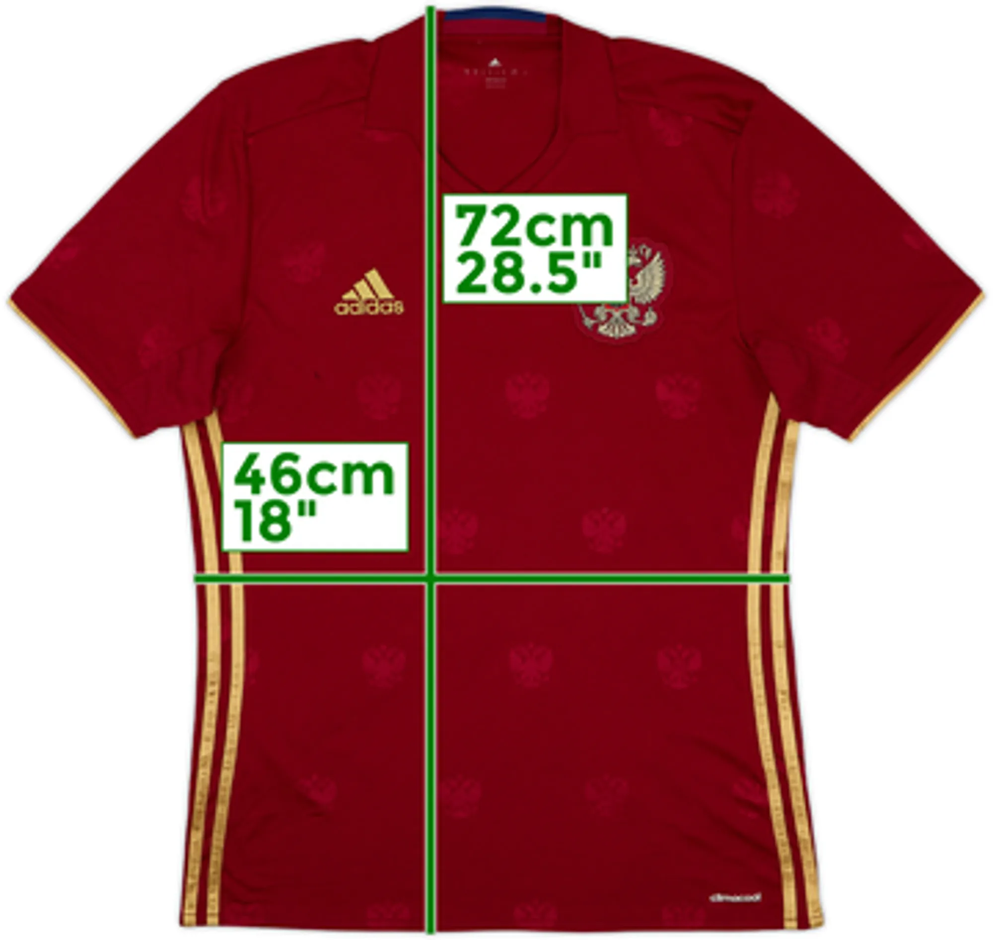 2016-17 Russia Home Shirt - 7/10 - (M)