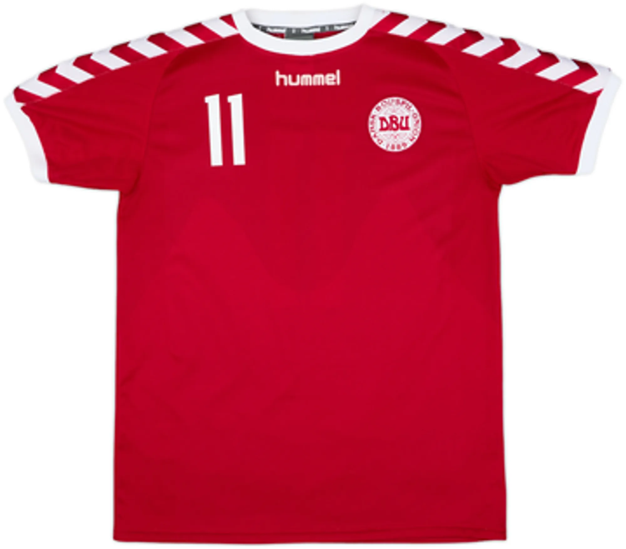 2002-03 Denmark Home Shirt Sand #11 - 8/10 - (M/L)
