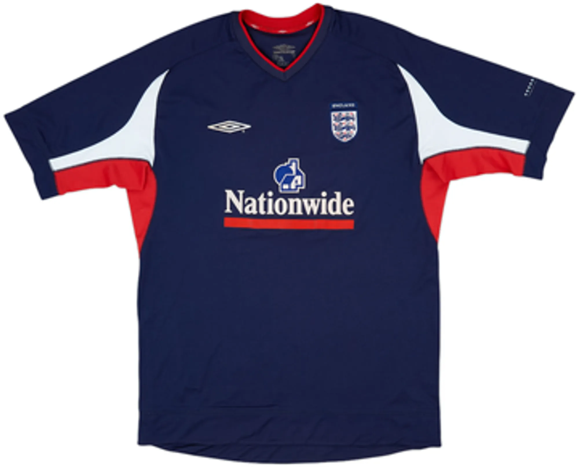 2002-04 England Umbro Training Shirt & Shorts - 7/10 - (L)
