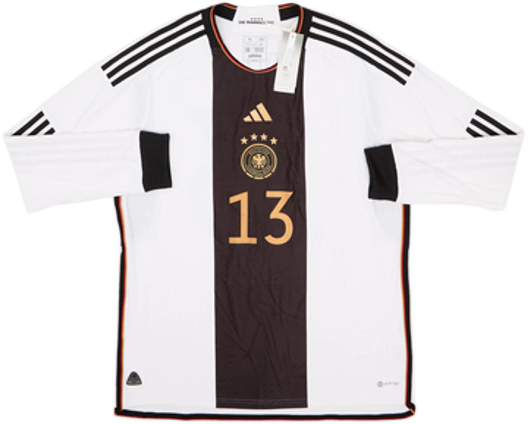 2022-23 Germany Authentic Home L/S Shirt Muller #13 (XL)