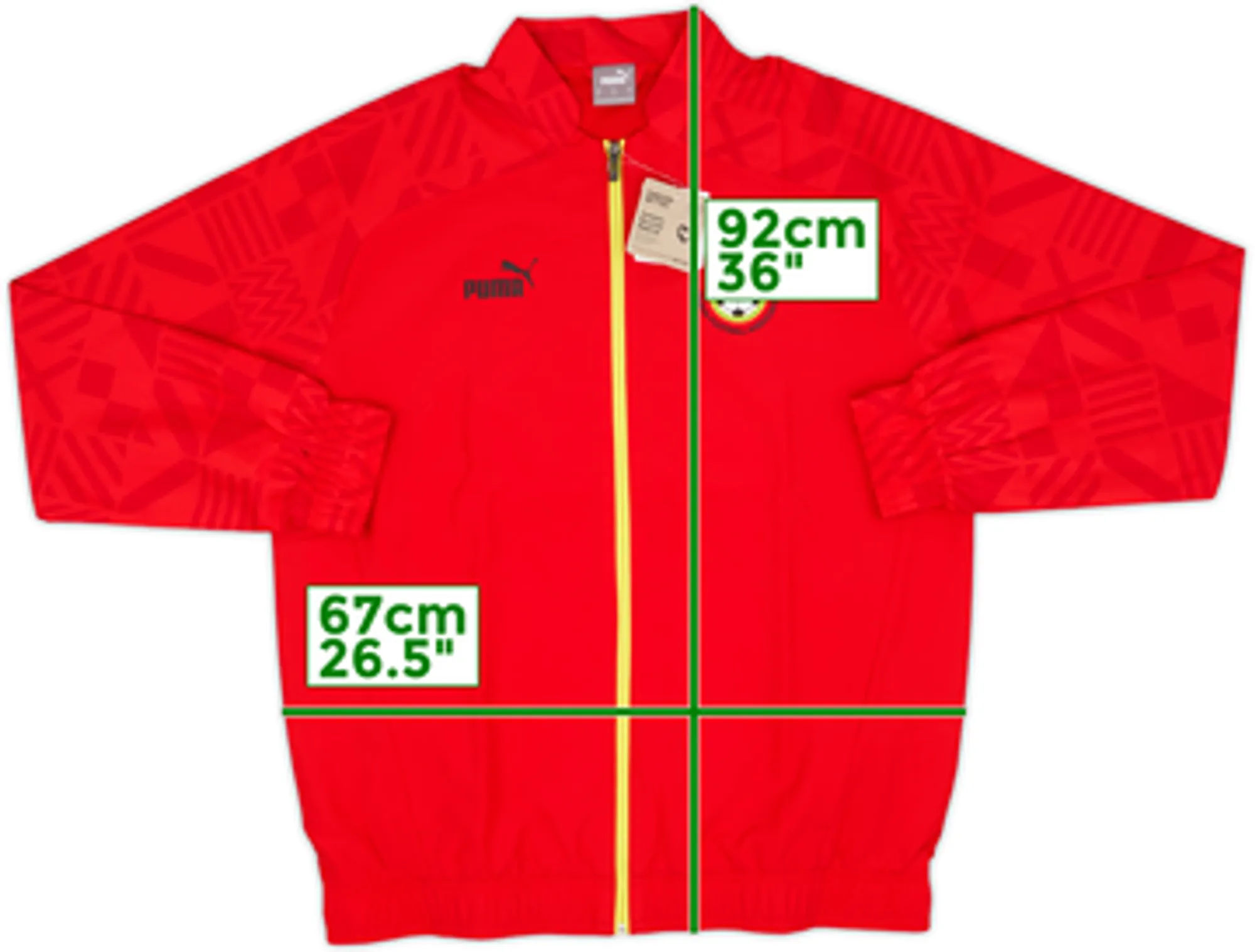 2022-23 Ghana Puma Track Jacket (L)