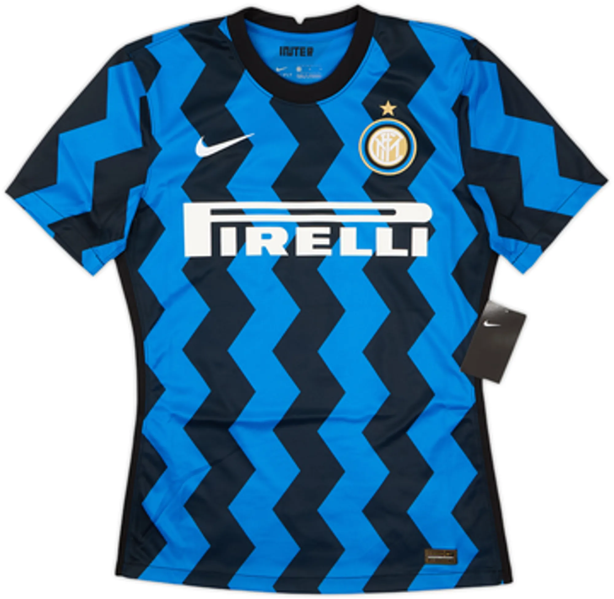 2020-21 Inter Milan Player Issue Home Shirt Lautaro #10 (M)