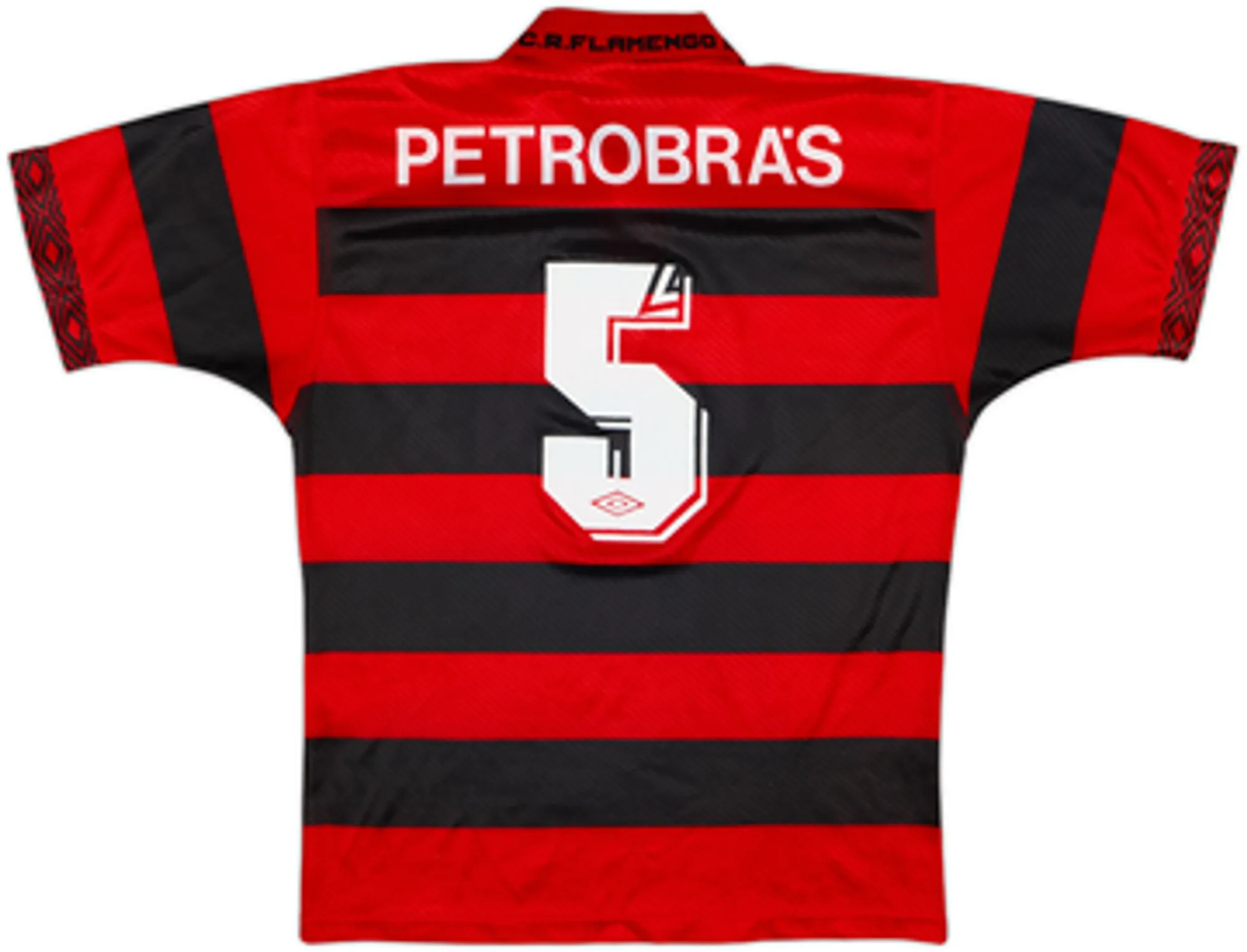 1995-96 Flamengo Centenary Home Shirt #5 - 8/10 - (L)