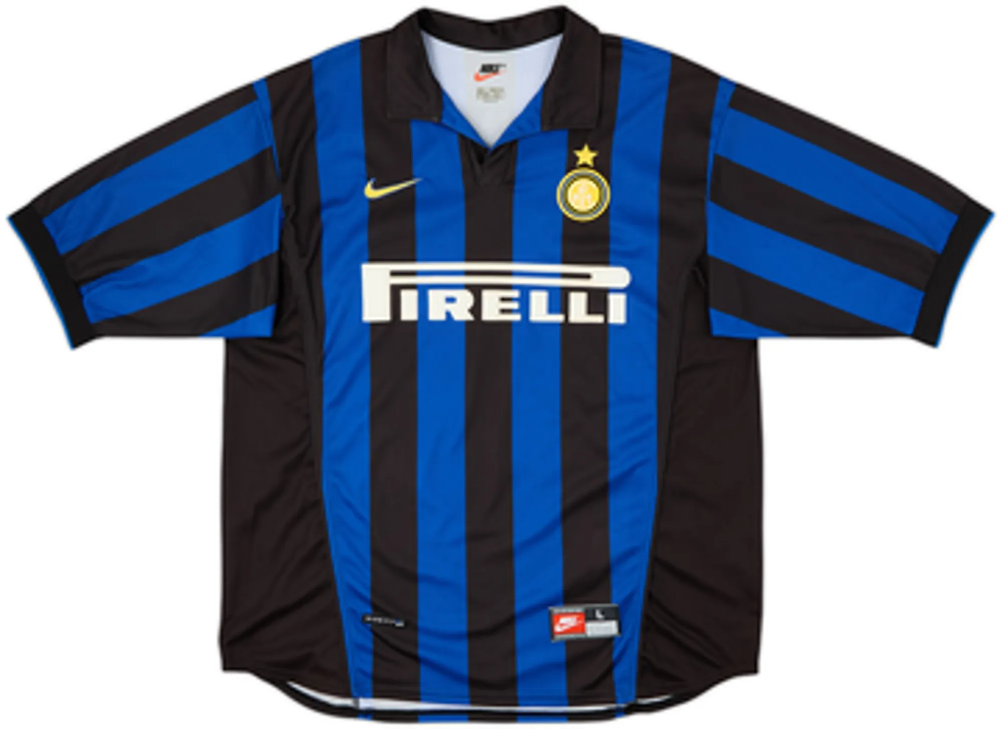 1998-99 Inter Milan Home Shirt Baggio #10 - 9/10 - (L)