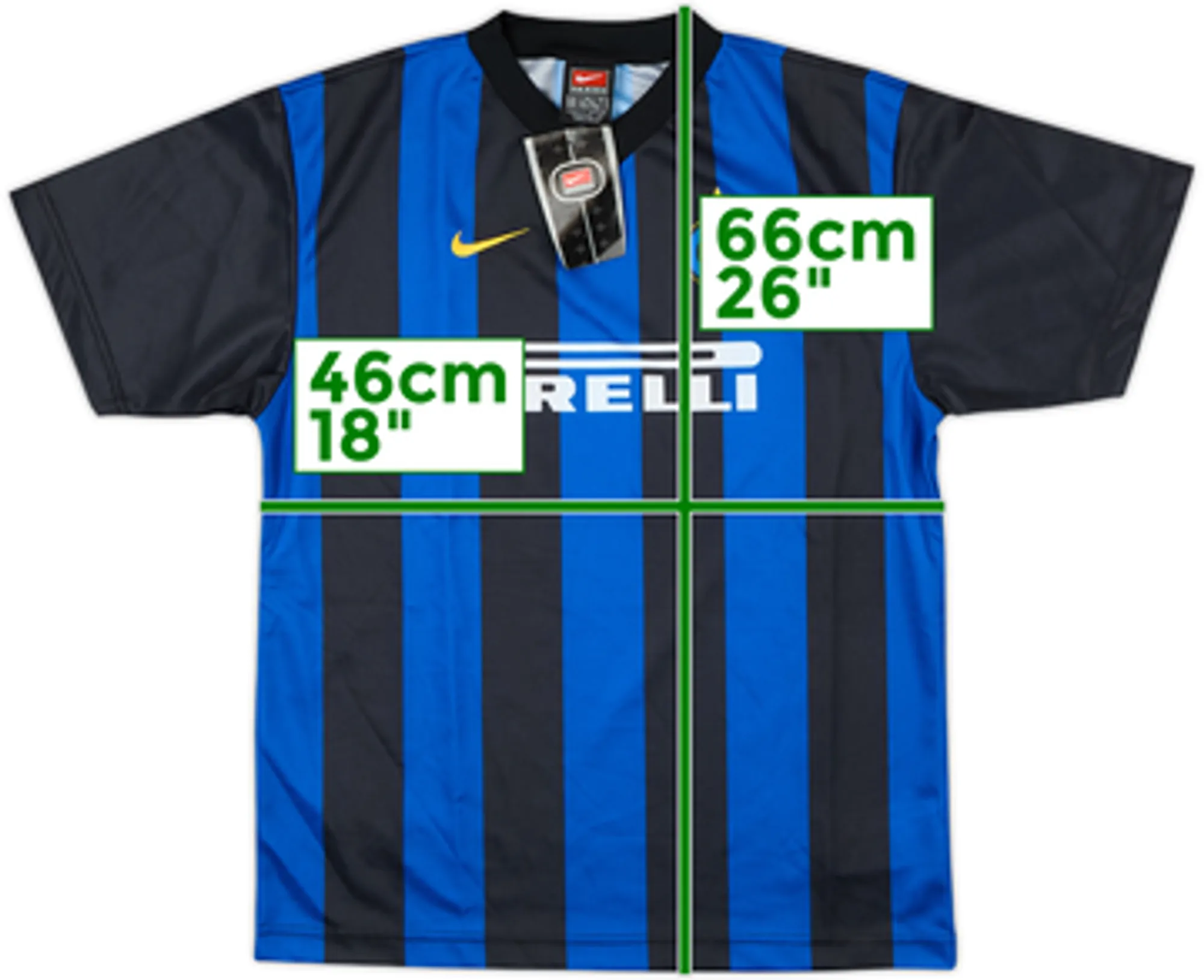 2001-02 Inter Milan Basic Home Shirt (L.Boys)