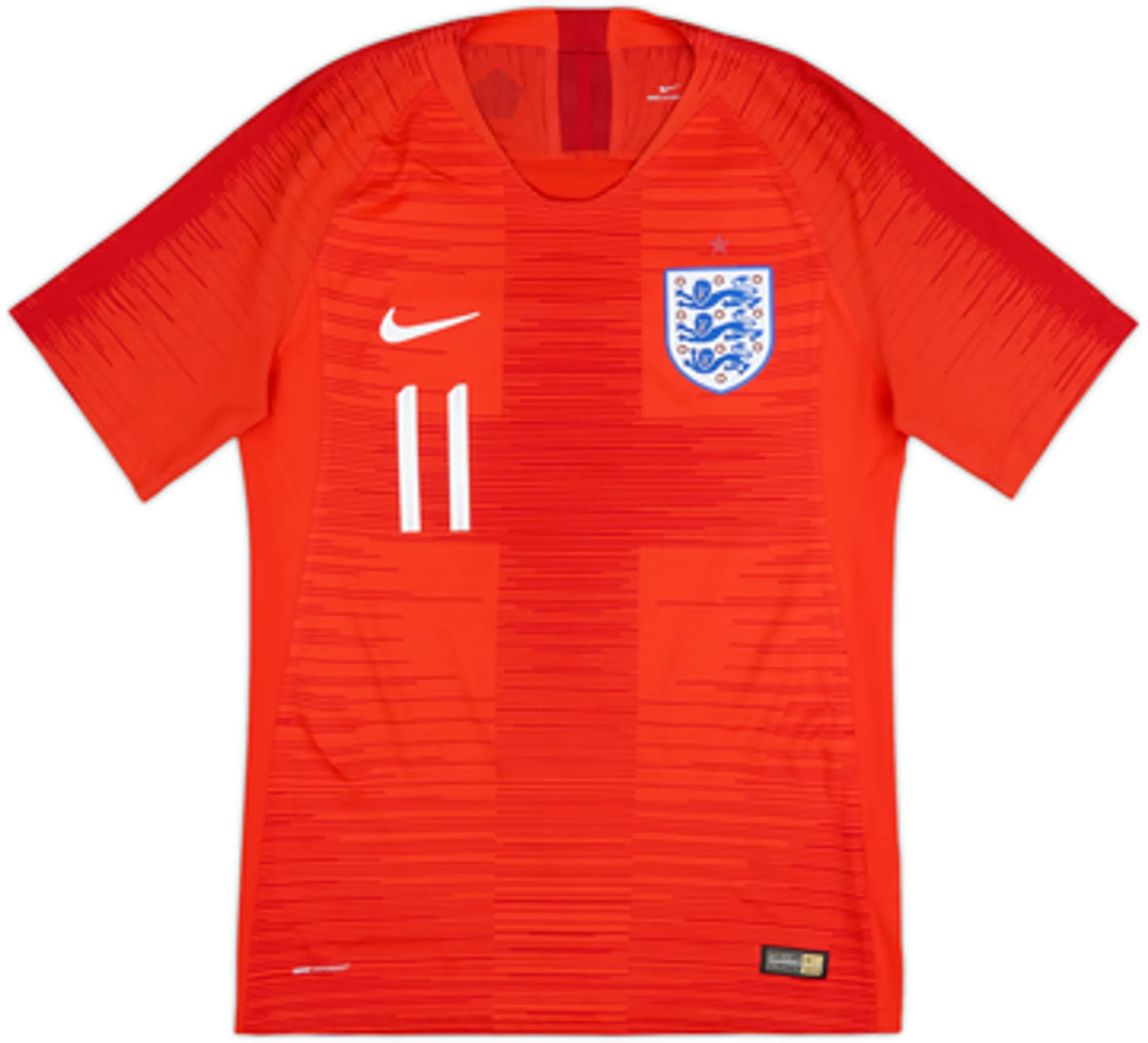 2018-19 England Authentic Away Shirt Vardy #11 - 9/10 - (S)