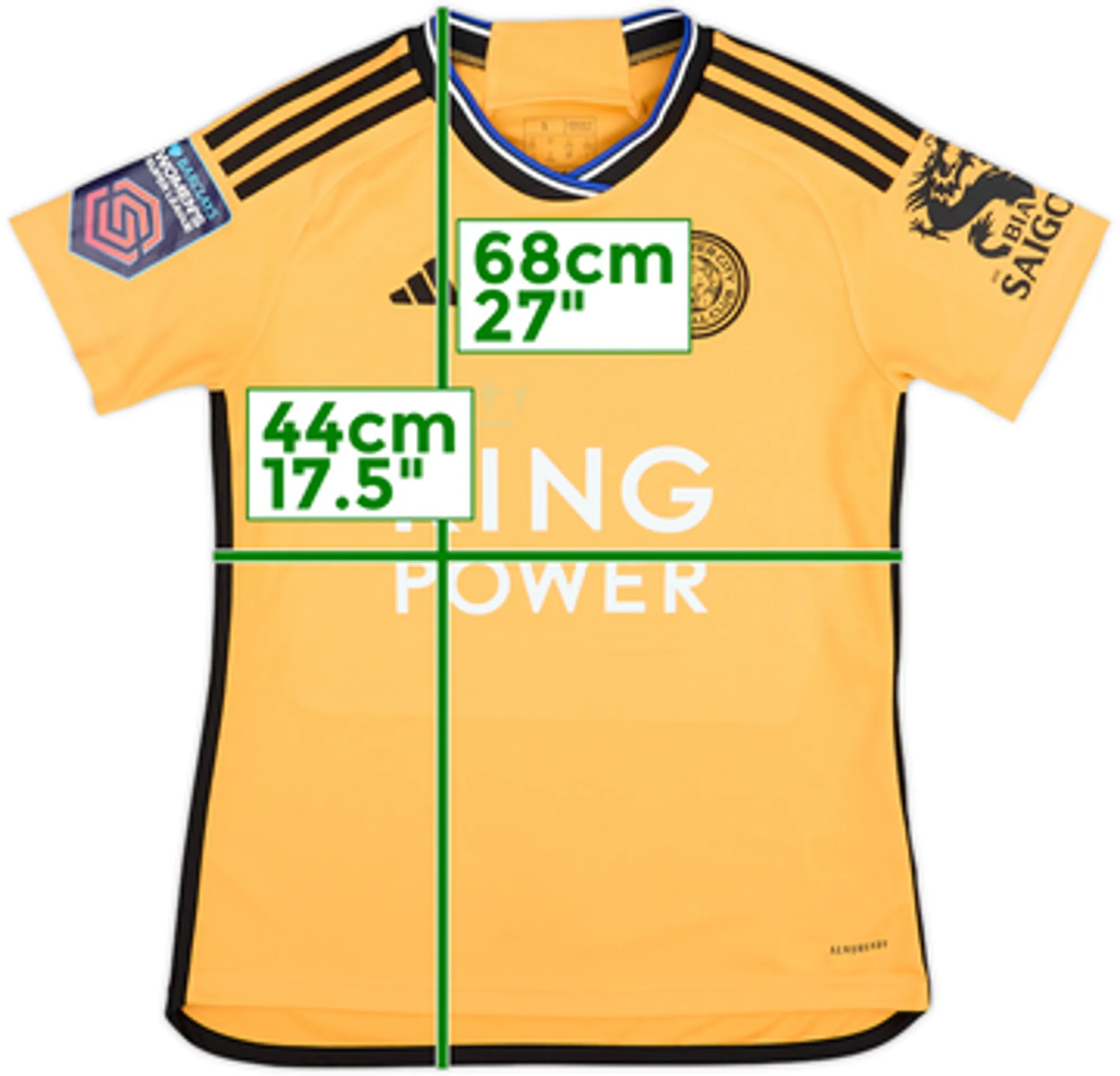 2023-24 Leicester Women's Third Shirt - 9/10 - (Women's S)