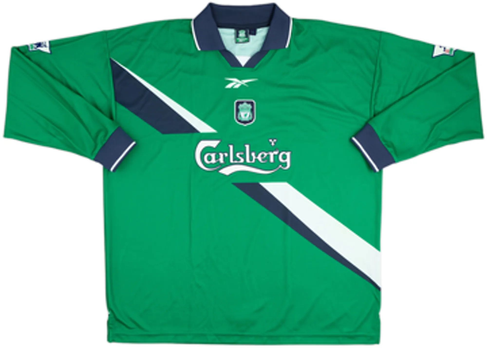 1999-00 Liverpool Away L/S Shirt Smicer #7 - 9/10 - (XL)