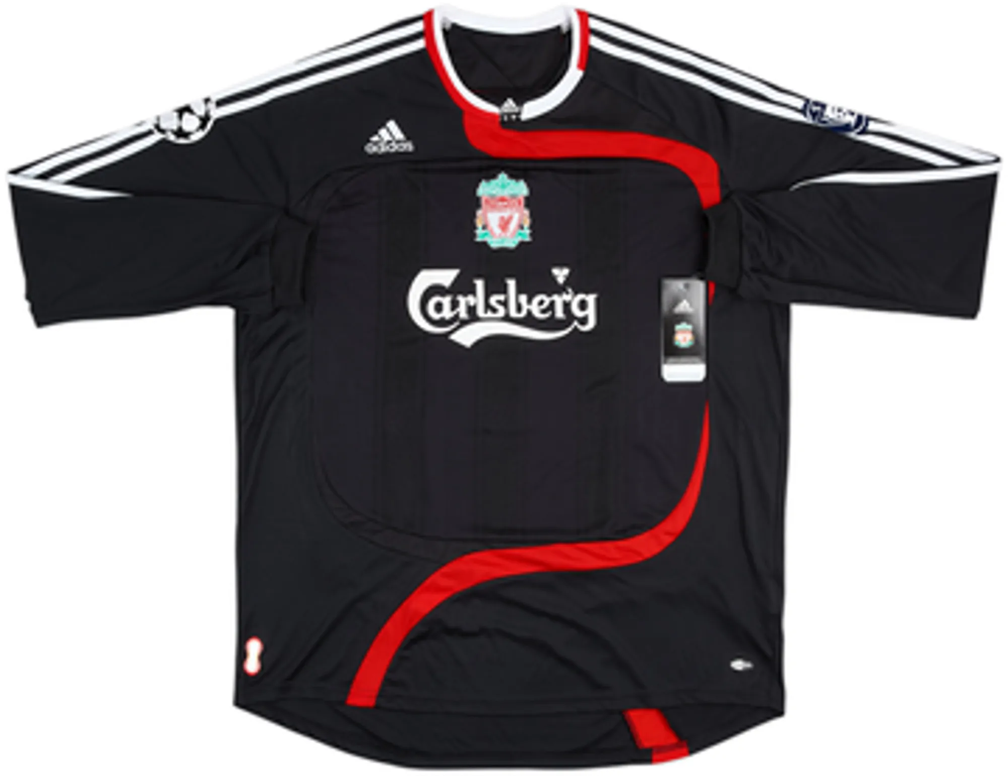 2007-08 Liverpool Third L/S Shirt Agger #5 (XL)