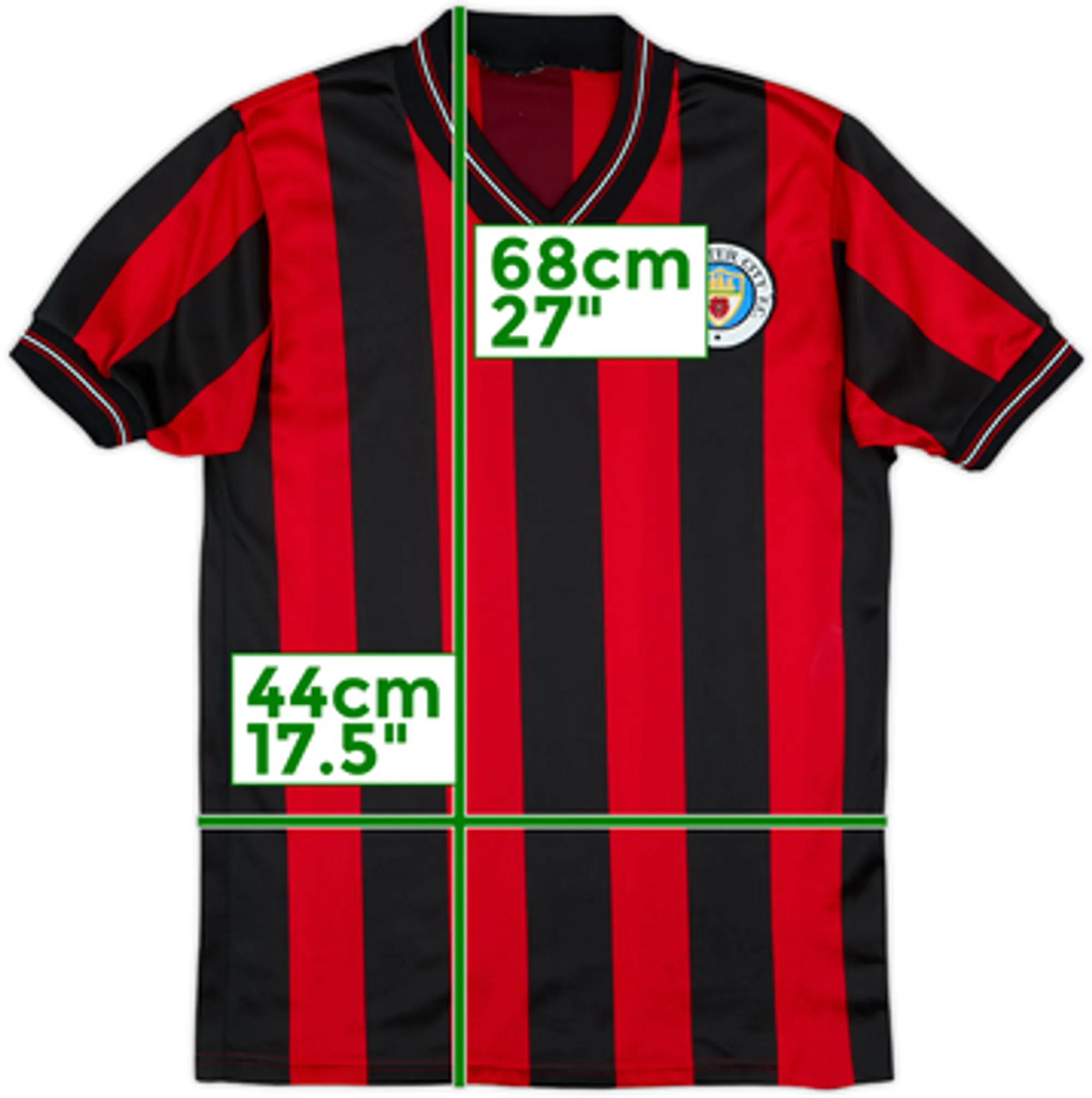 1984-86 Manchester City Away Shirt - 4/10 - (S)