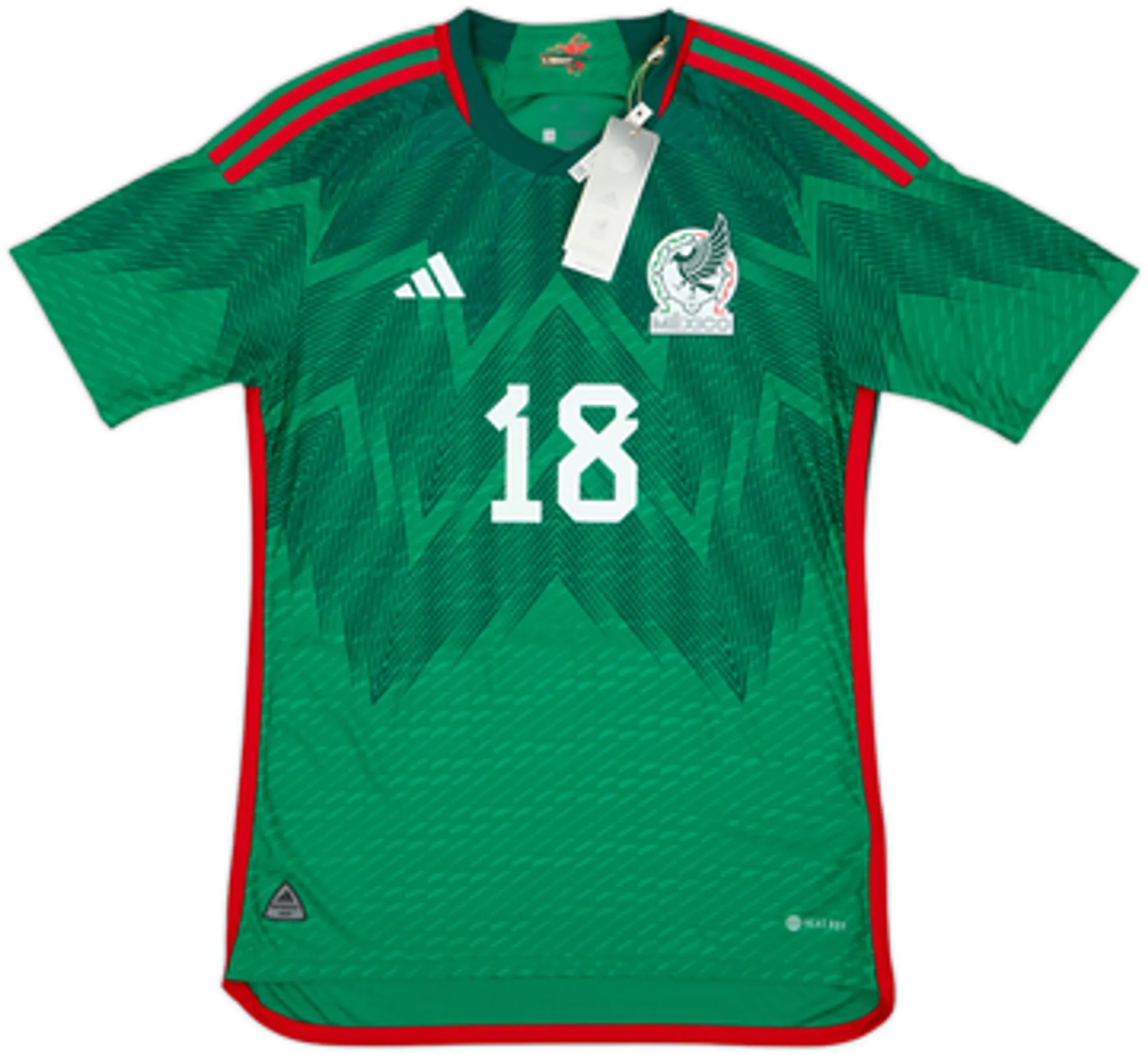 2022-23 Mexico Special Edition Authentic Home Shirt A. Guardado #18 (M)