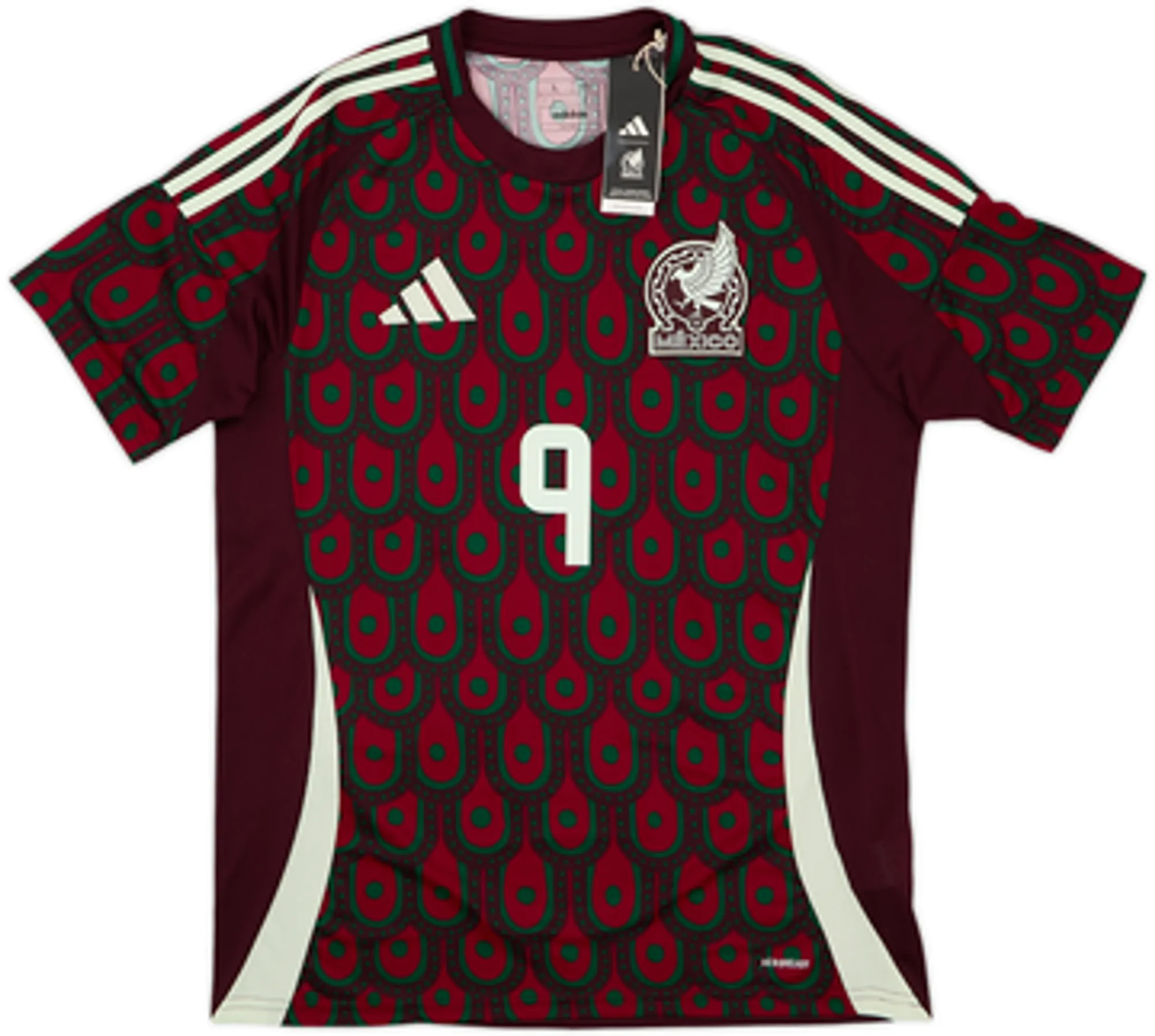 2024-25 Mexico Home Shirt Raul #9 (L)