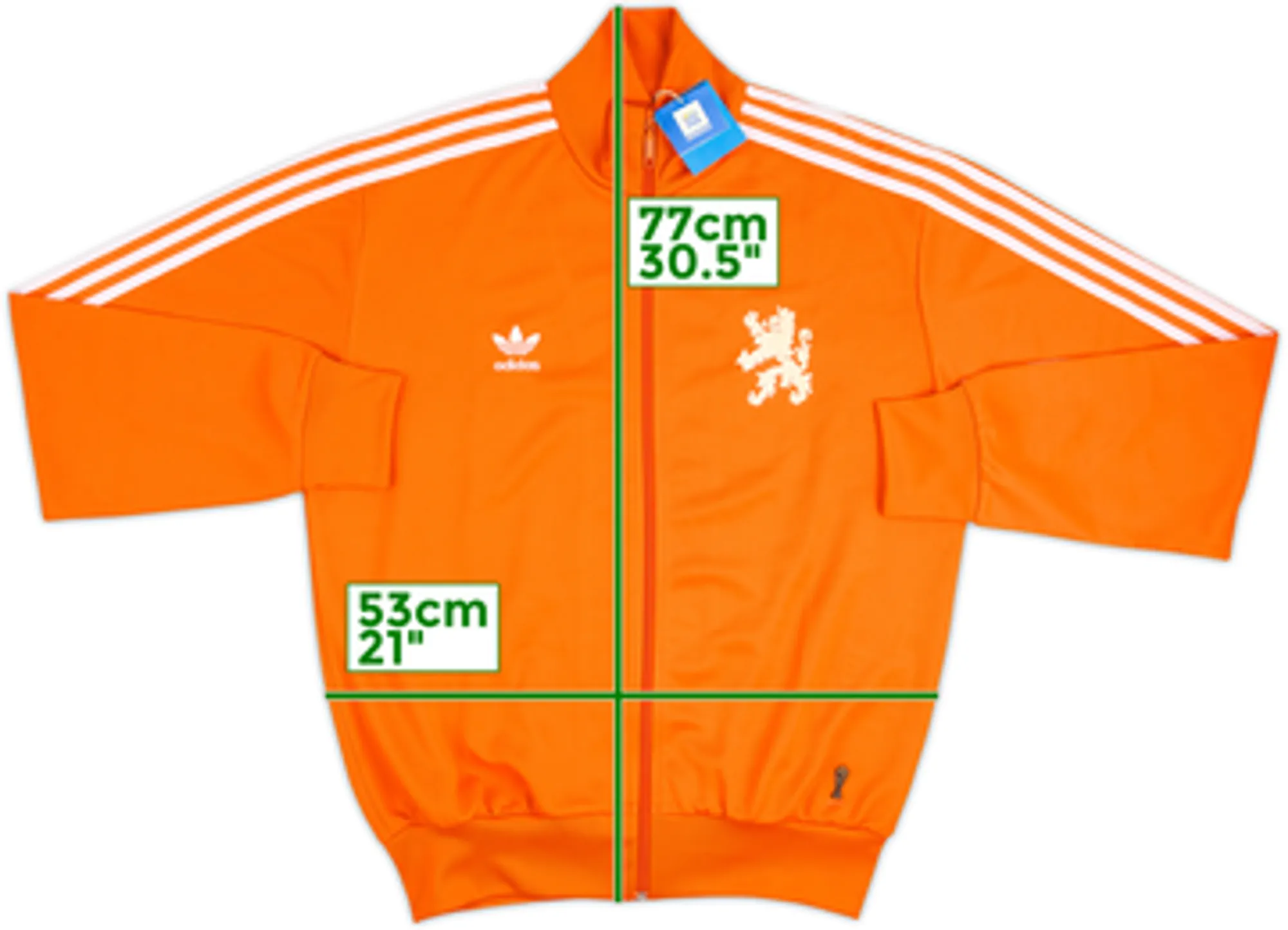 2005-06 Netherlands adidas Originals Track Jacket (L)
