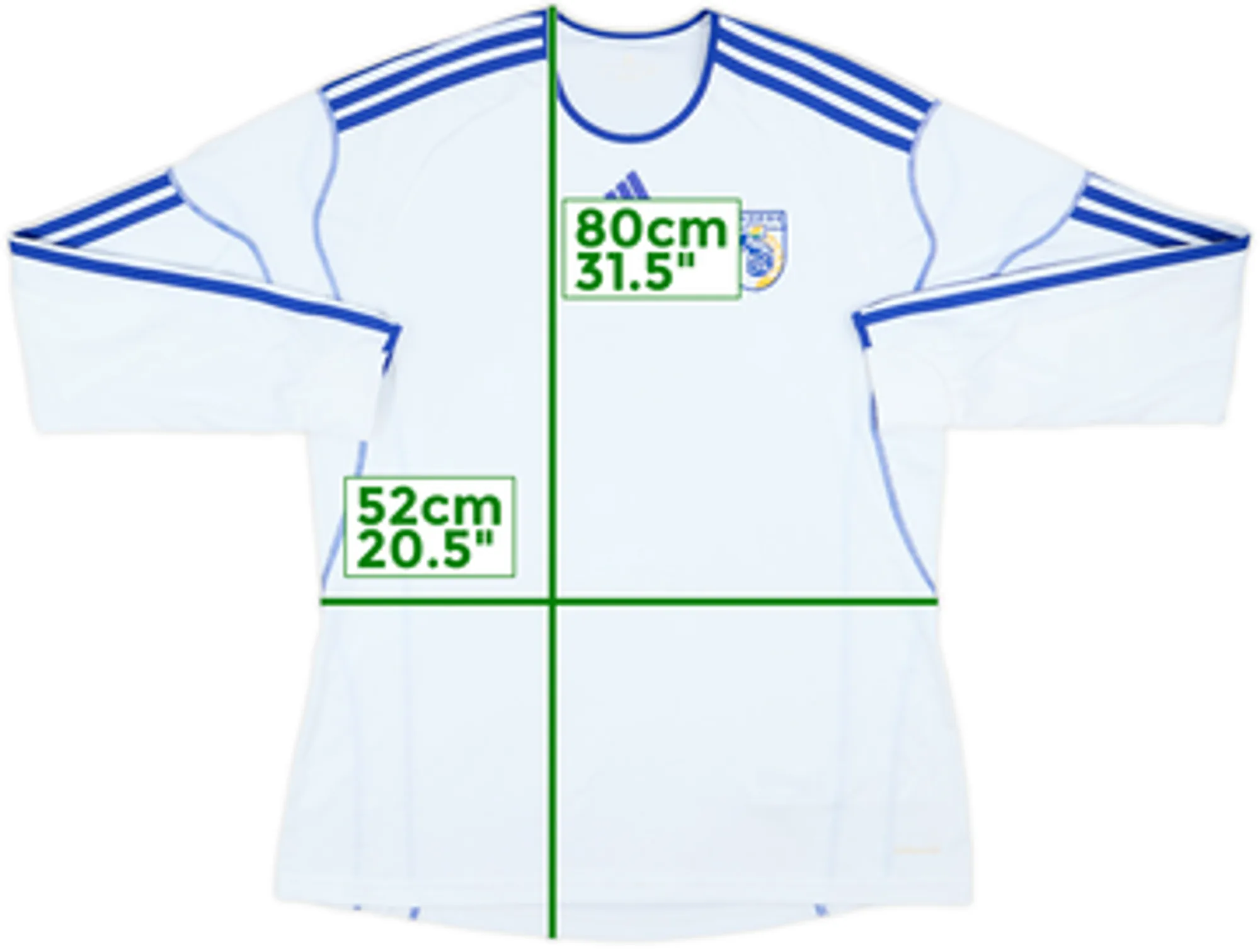 2010-12 Cyprus Away L/S Shirt - 8/10 - (L)
