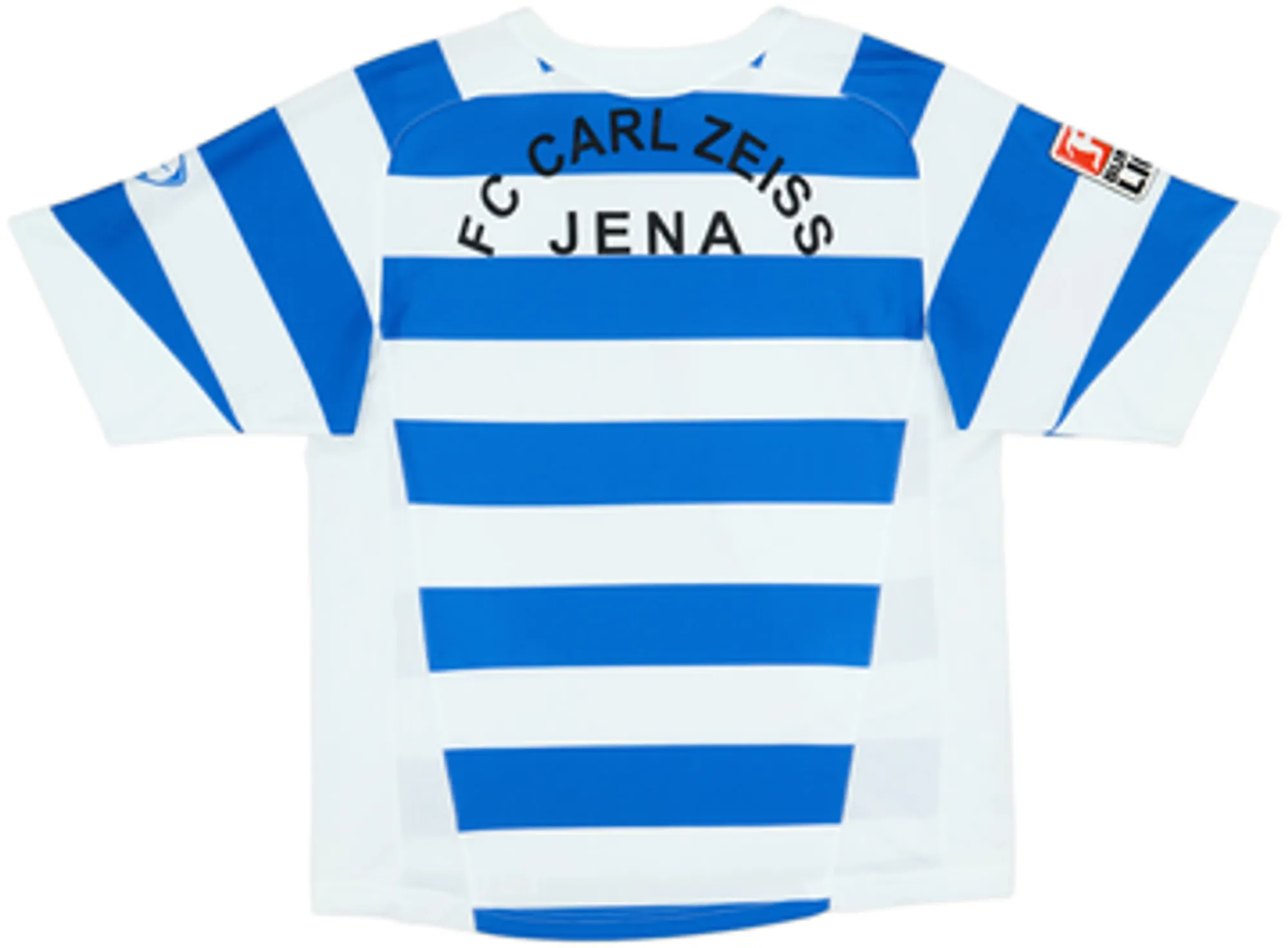 2007-08 Carl Zeiss Jena Signed Home Cup Shirt - 8/10 - (L)