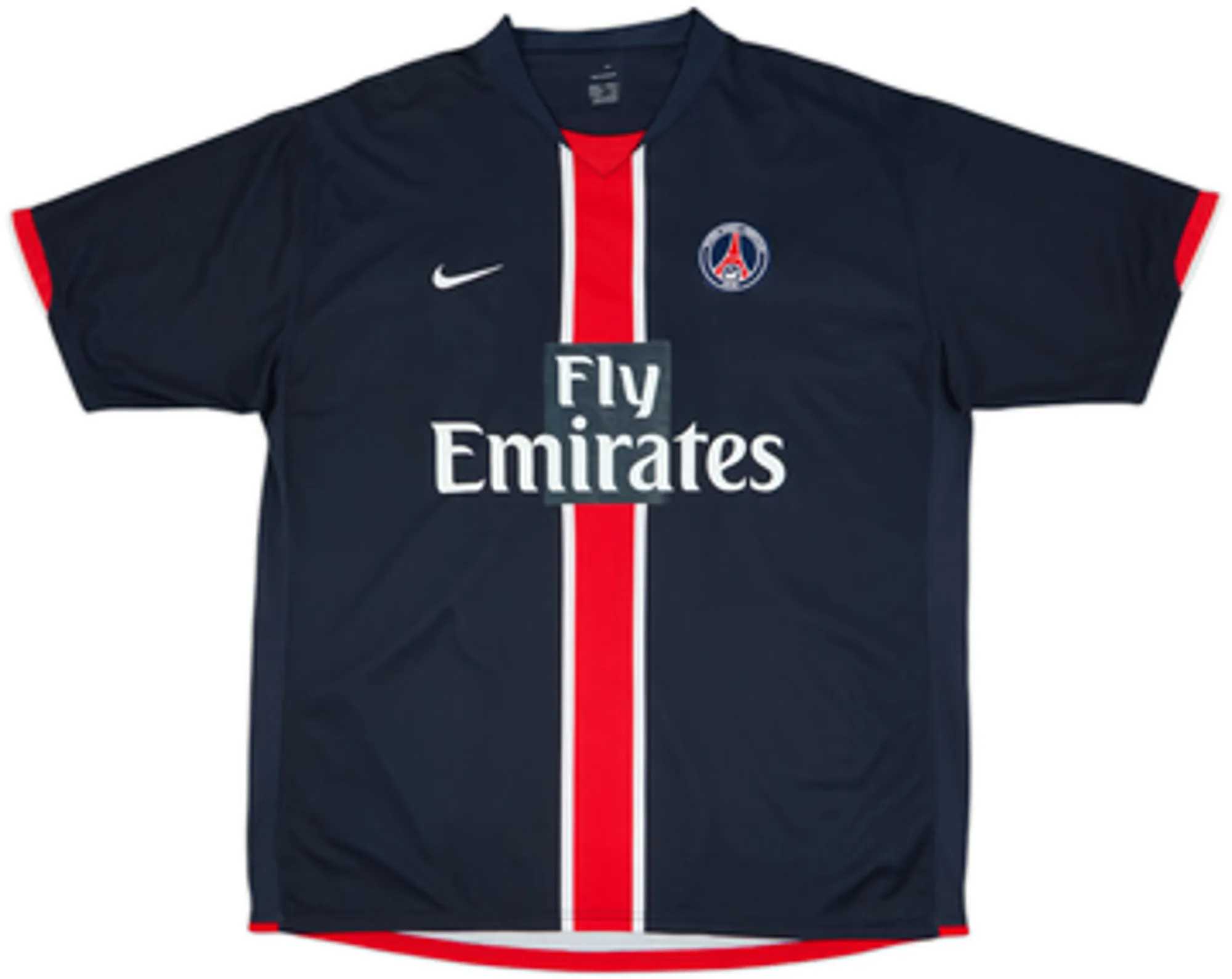2006-07 Paris Saint-Germain Home Shirt Cisse #8 - 8/10 - (XL)