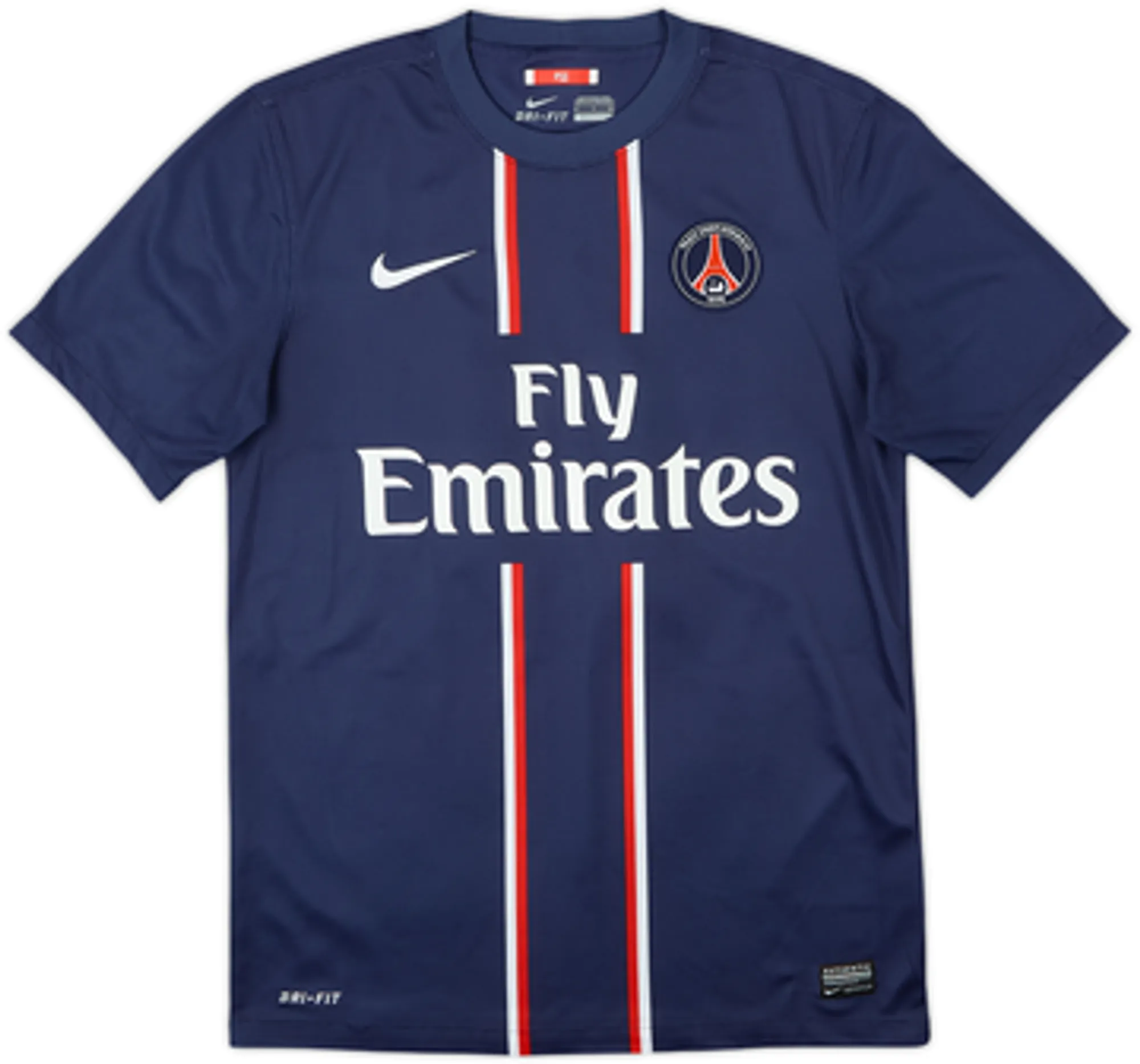 2012-13 Paris Saint-Germain Home Shirt Lavezzi #11 - 6/10 - (S)