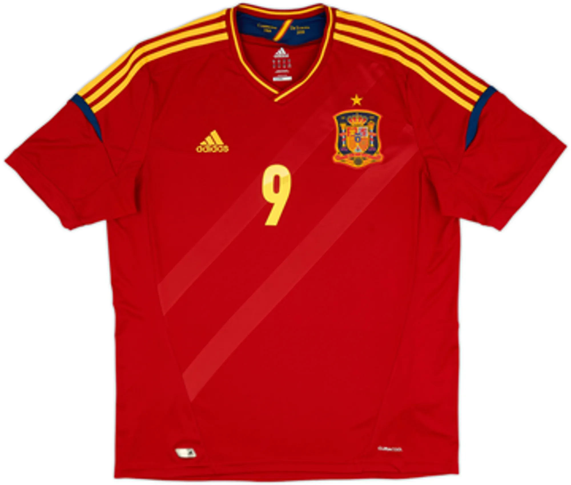 2011-12 Spain Home Shirt Torres #9 - 6/10 - (S)