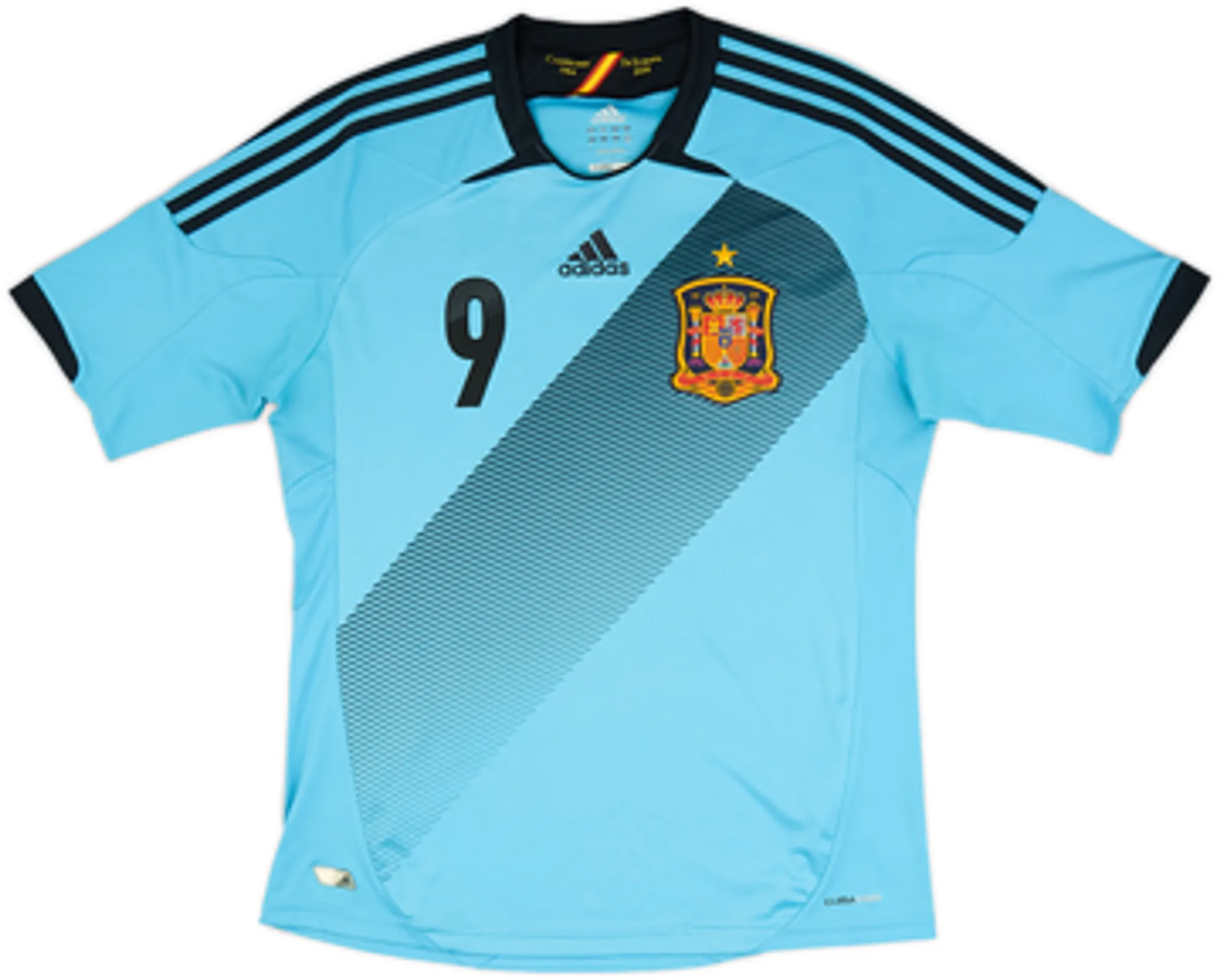 2012-14 Spain Away Shirt Torres #9 - 6/10 - (S)