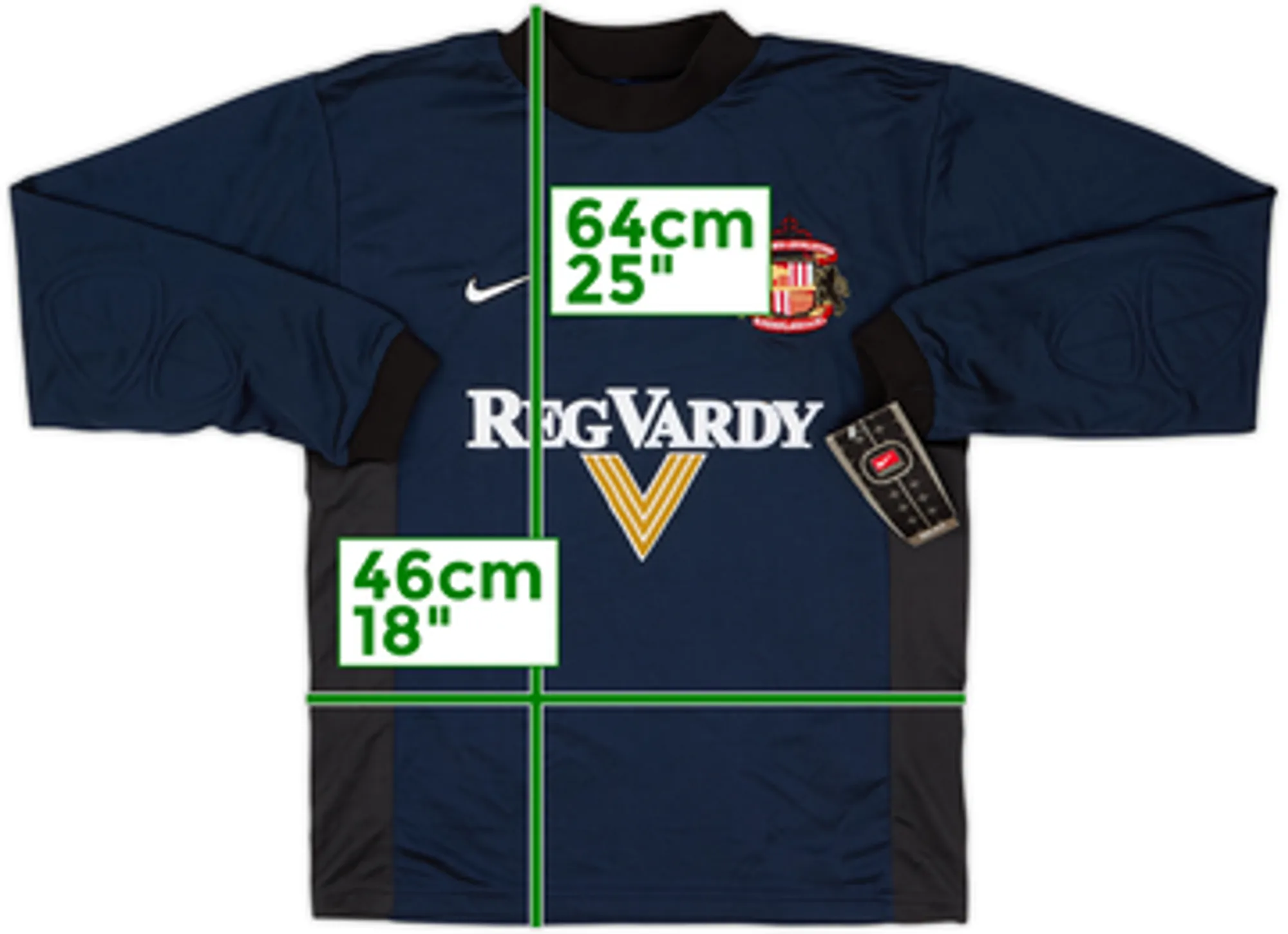 2000-01 Sunderland GK Shirt (XL.Boys)