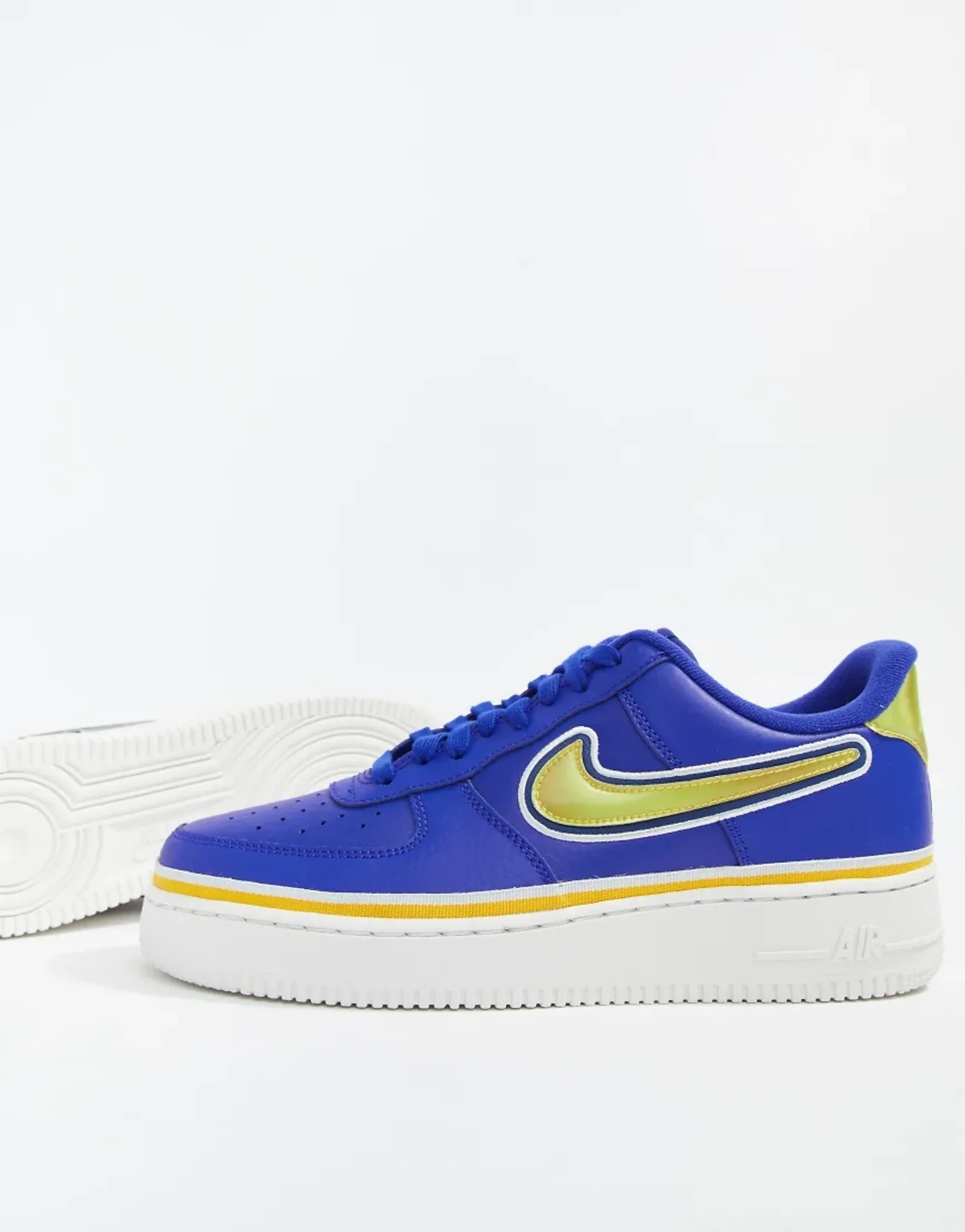 Nike Air Force 1 '07 Sport Trainers In Blue Aj7748-400