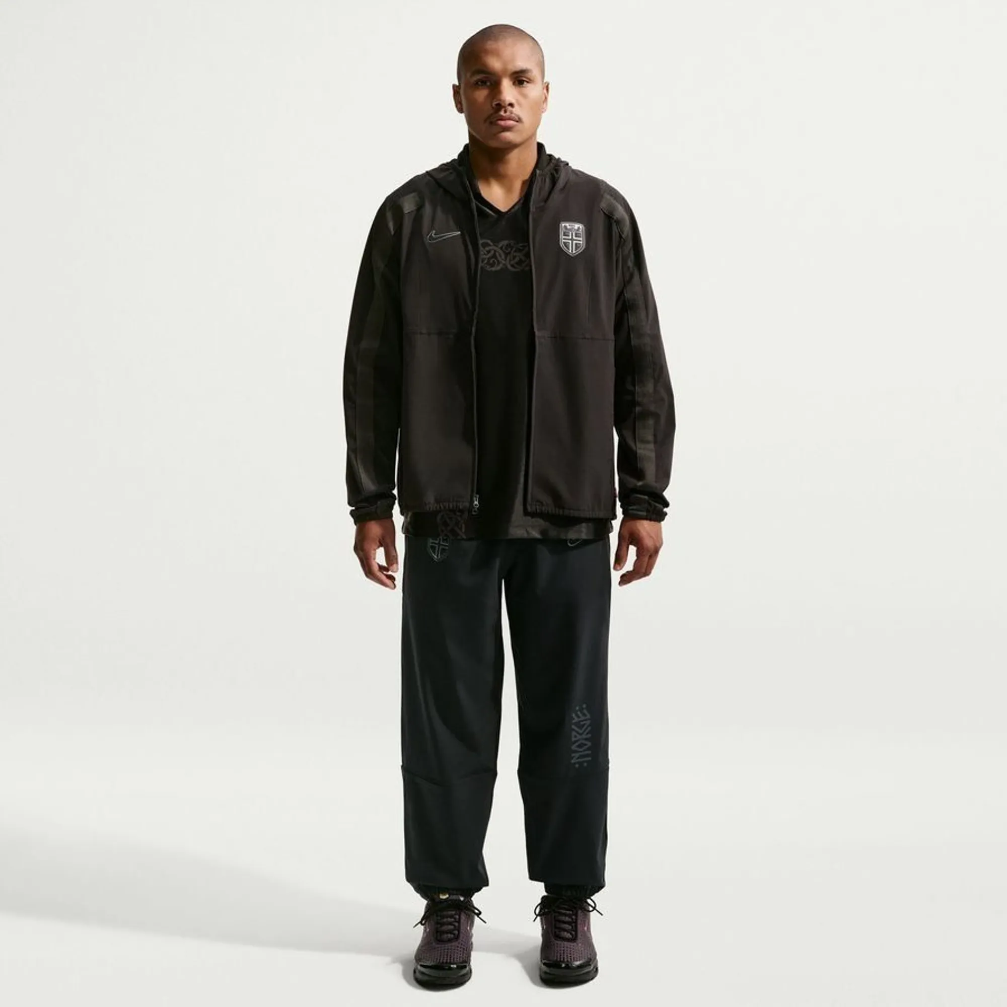 Nike Norway Track Pants Dri-Fit Energy Woven World Cup 2026 - Black/Anthracite - ['Black']