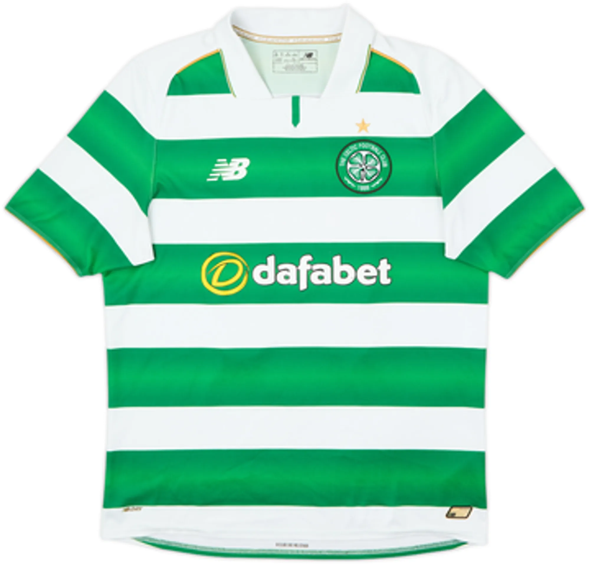 2016-17 Celtic Home Shirt Armstrong #14 - 6/10 - (M)