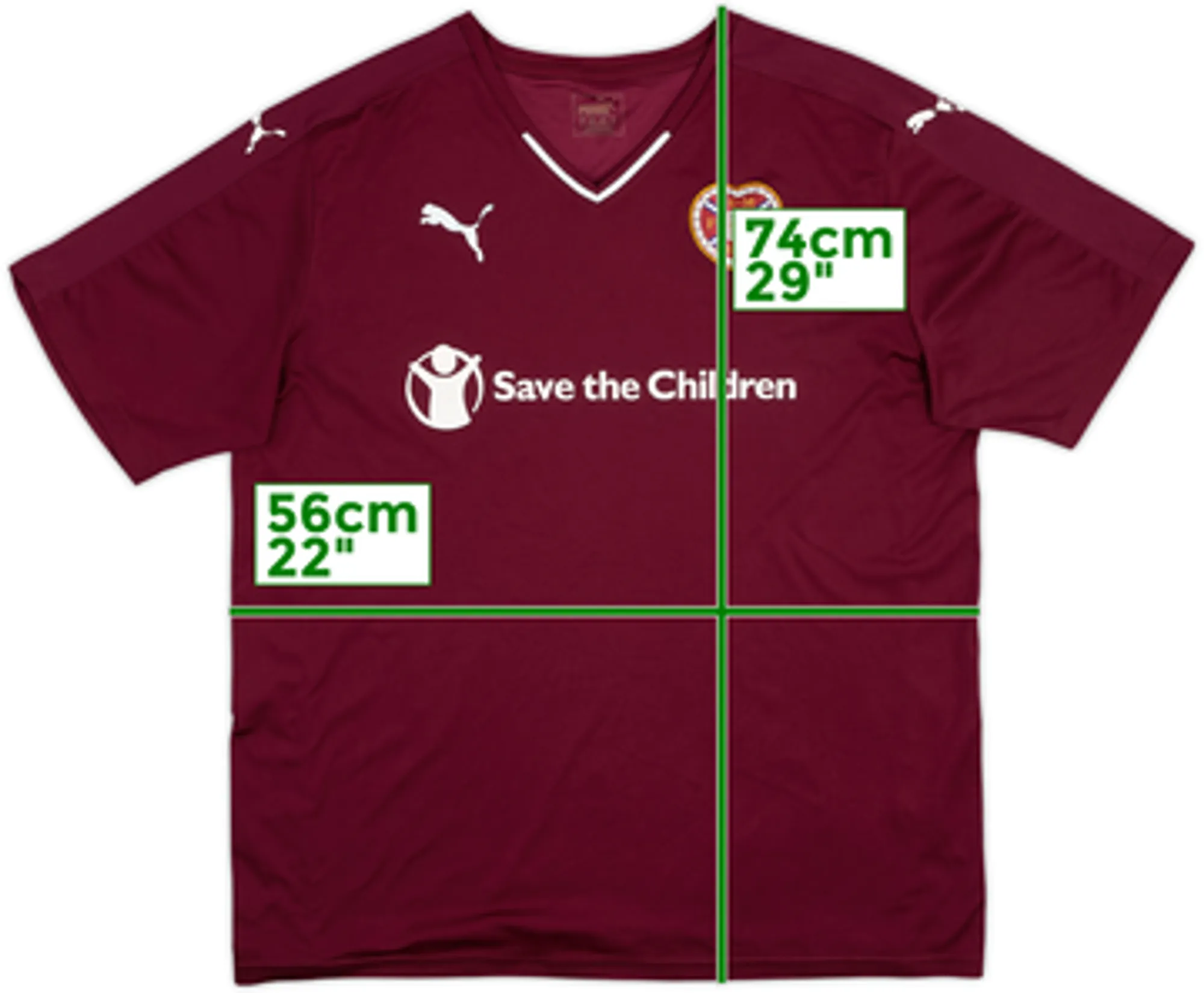 2005-06 Hearts Home Shirt - 5/10 - (XL)