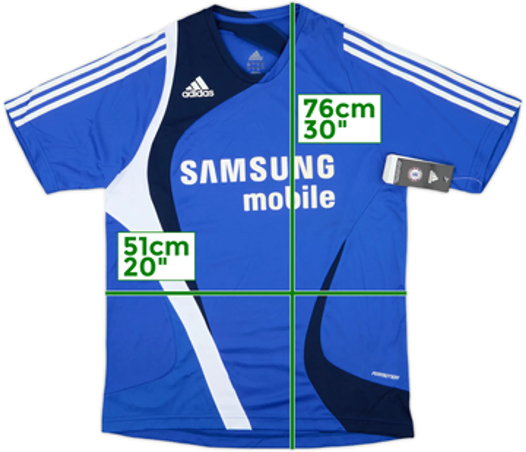 2007-08 Chelsea adidas Formotion Training Shirt (L)