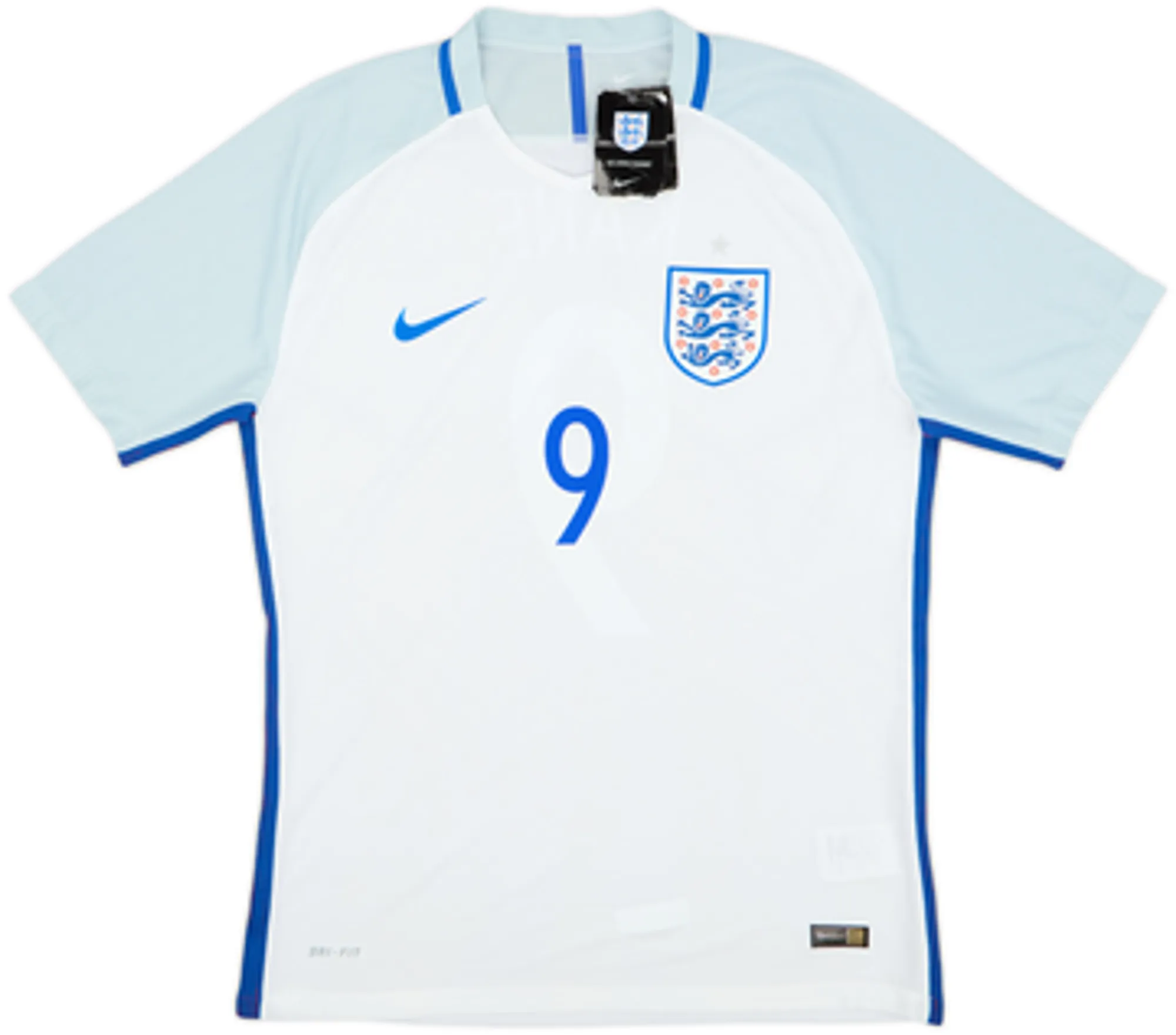 2016-17 England Authentic Home Shirt Kane #9 (XL)