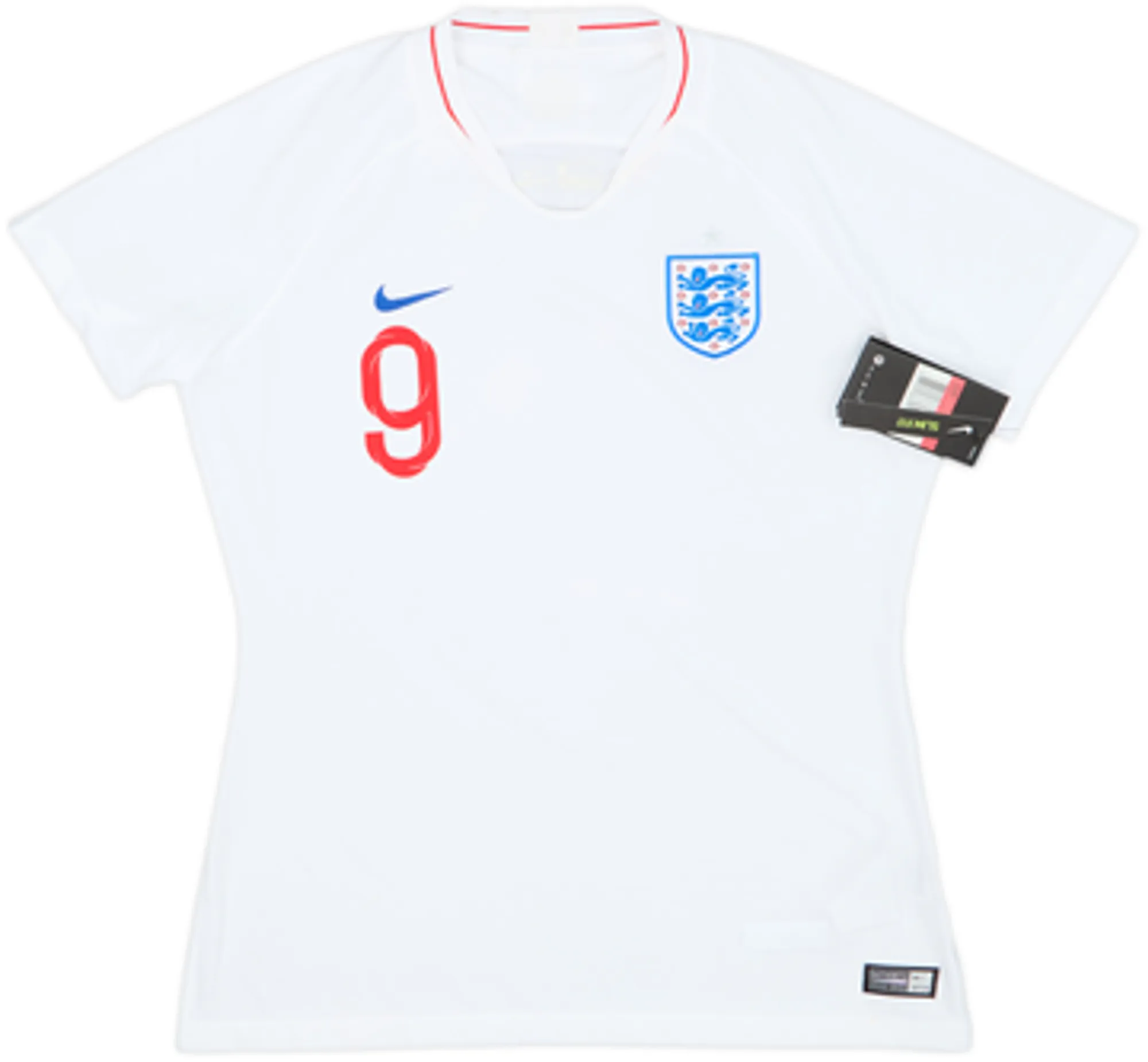 2018-19 England Home Shirt Kane #9 (Women's L)