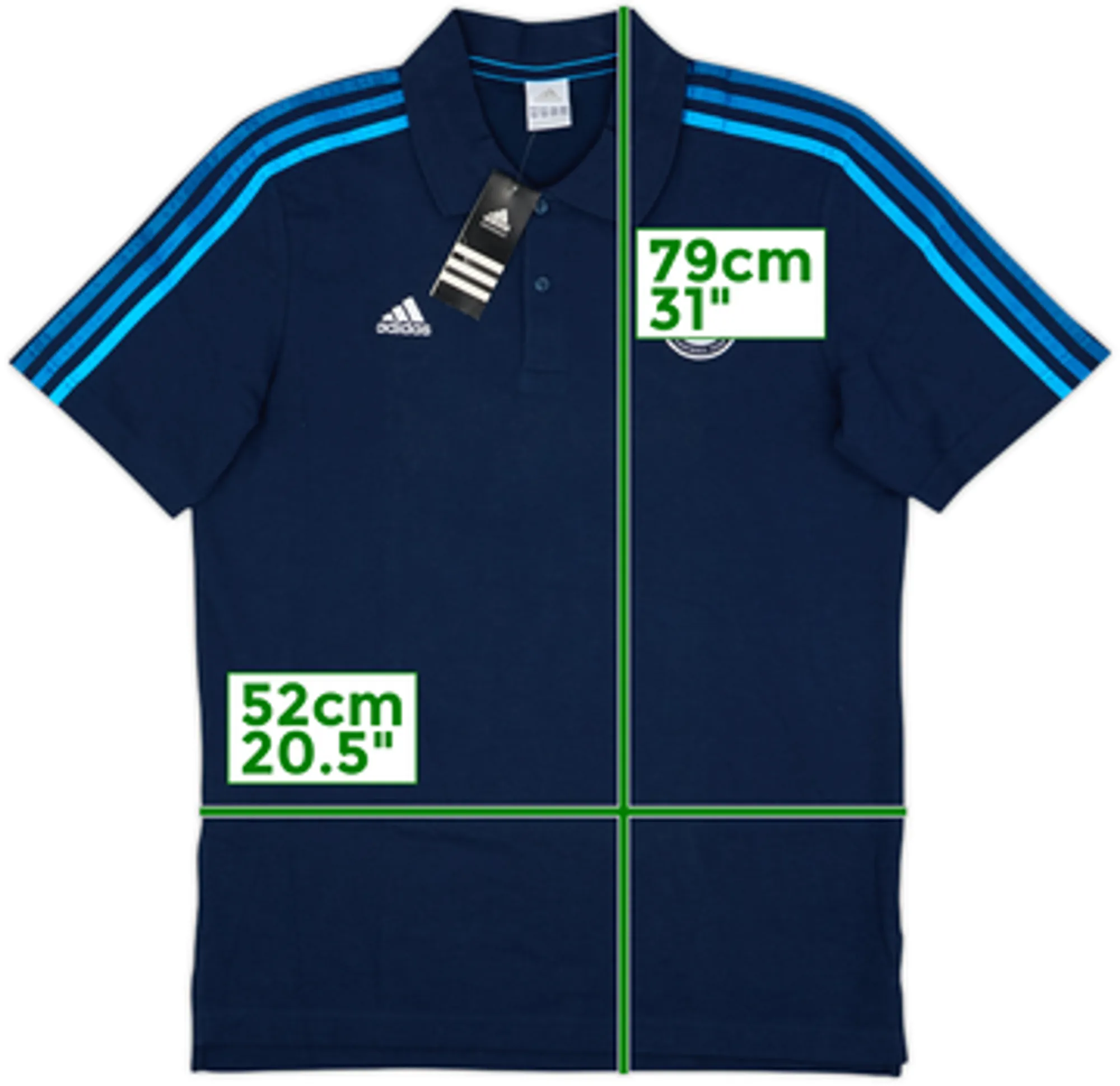 2012-13 Chelsea adidas Polo Shirt (L)