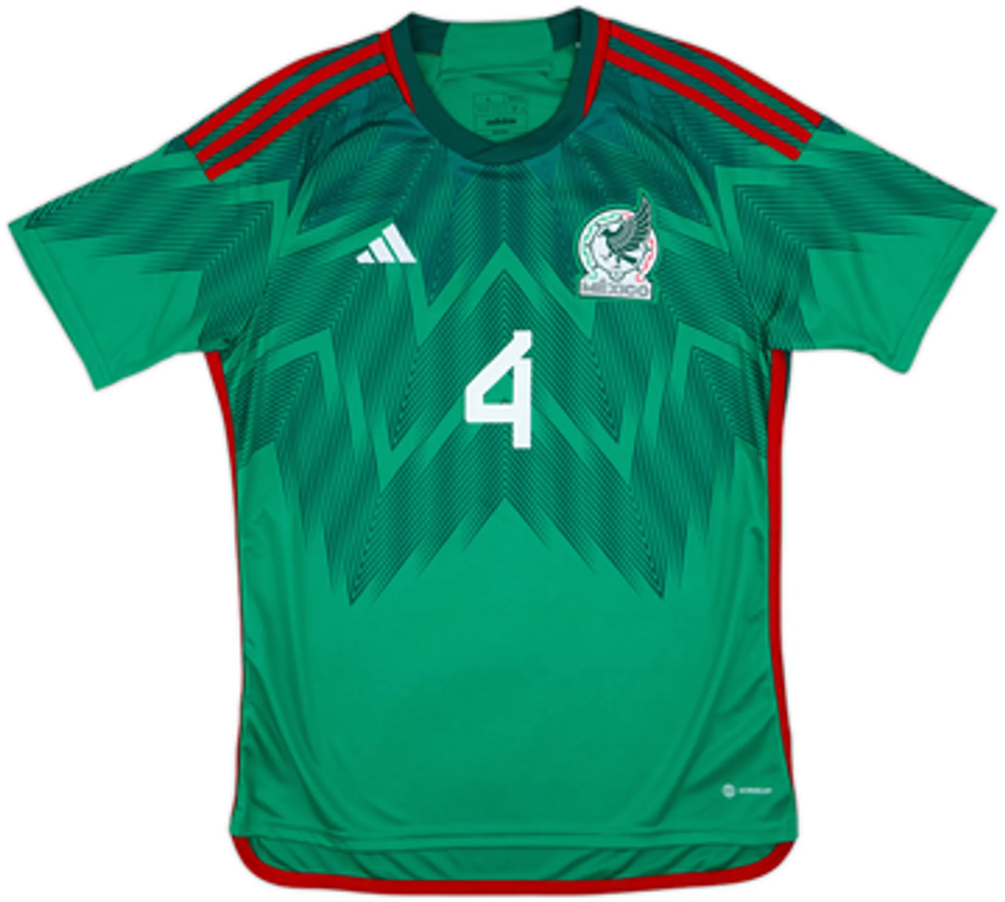 2022-23 Mexico Special Edition Home Shirt E.Alvarez #4 - 9/10 - (L)