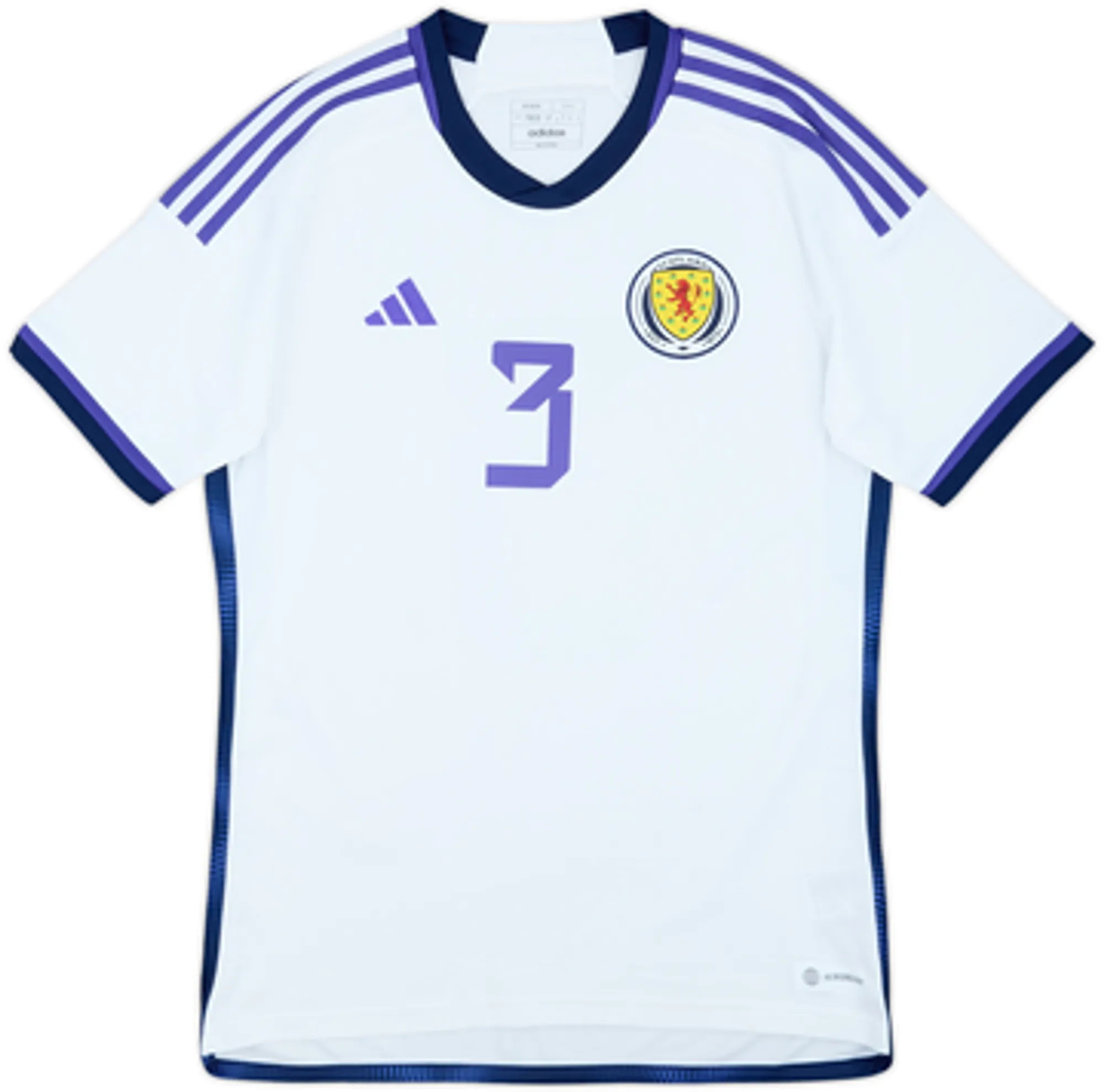 2022-23 Scotland Away Shirt Robertson #3 - 10/10 - (M)