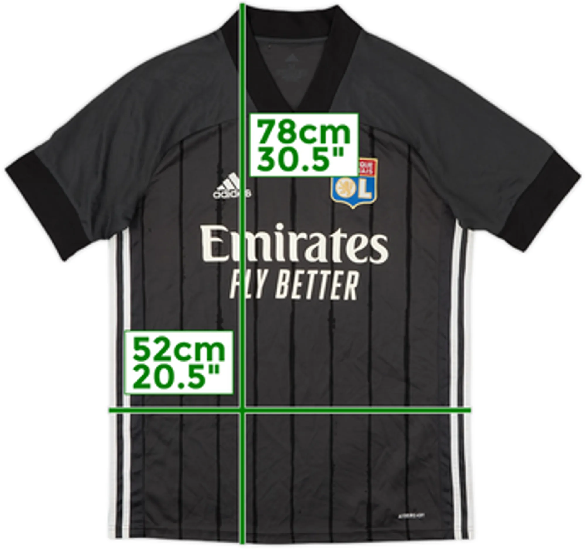 2020-21 Lyon Away Shirt - 5/10 - (M)