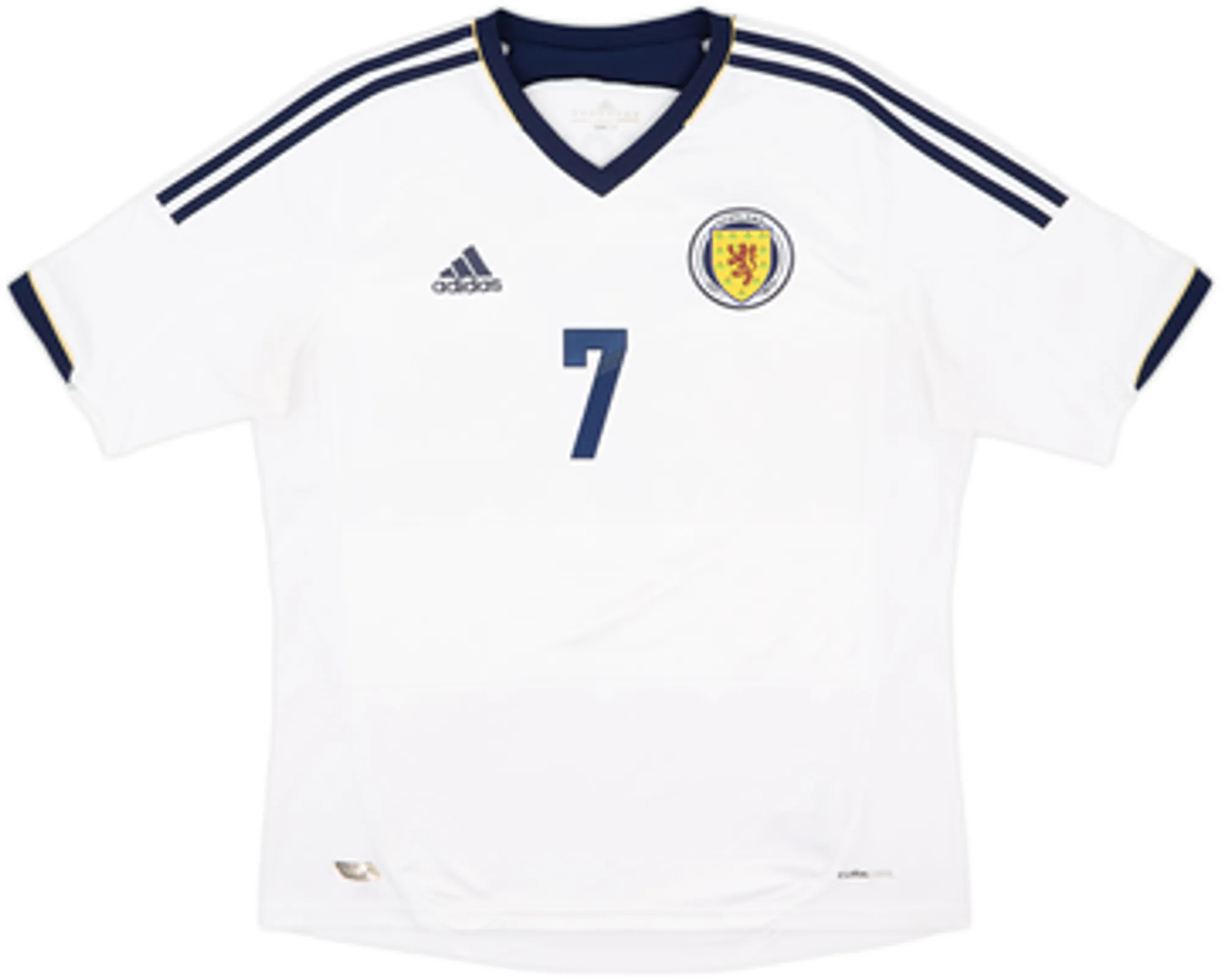 2012-14 Scotland Away Shirt Fletcher #7VM