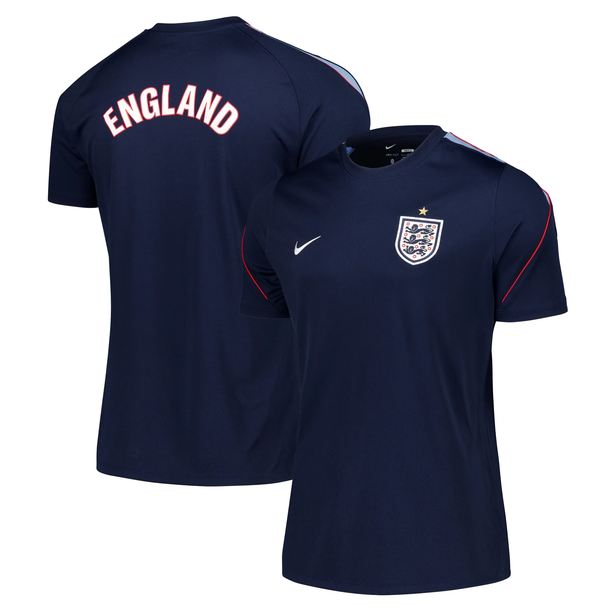 England Nike Strike Coaches Training Top - Obsidian