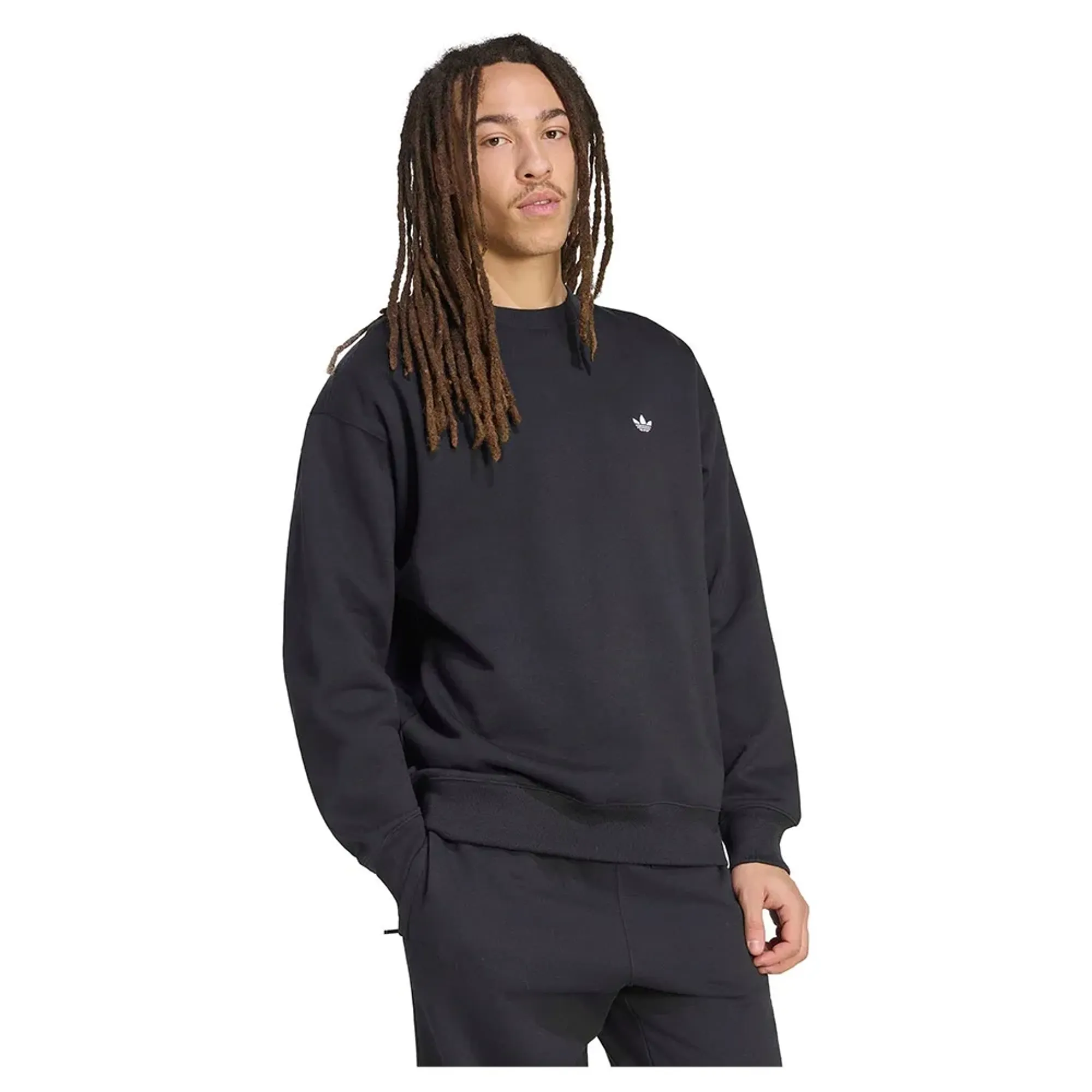 Adidas Originals Trefoil Essentials Loose Crew Sweatshirt