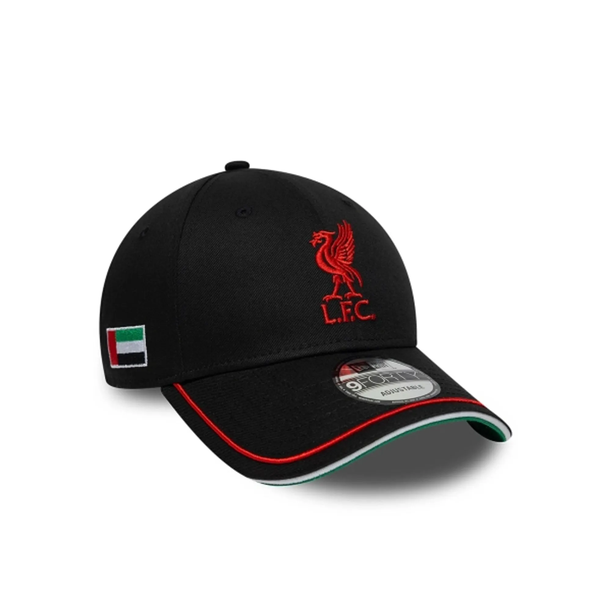LFC New Era Adults 9FORTY UAE Cap Black