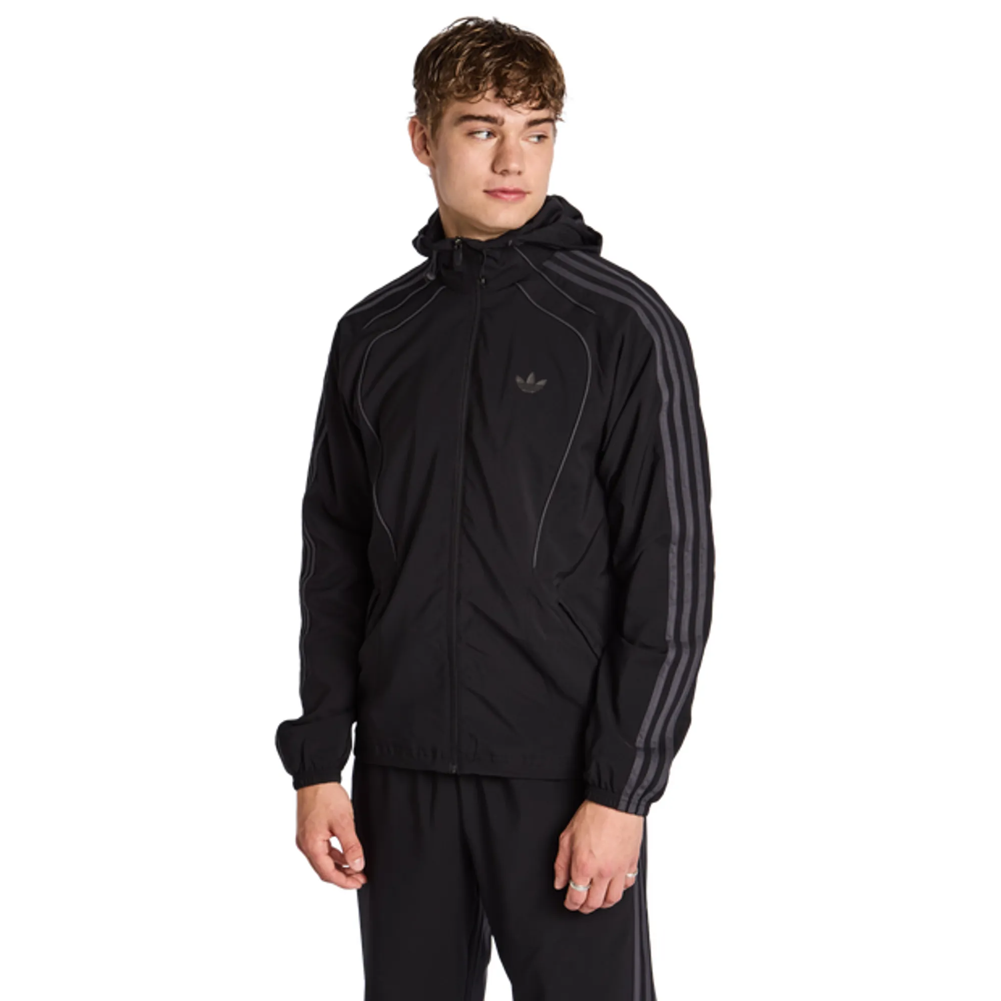 Adidas  Men Track Tops - Black